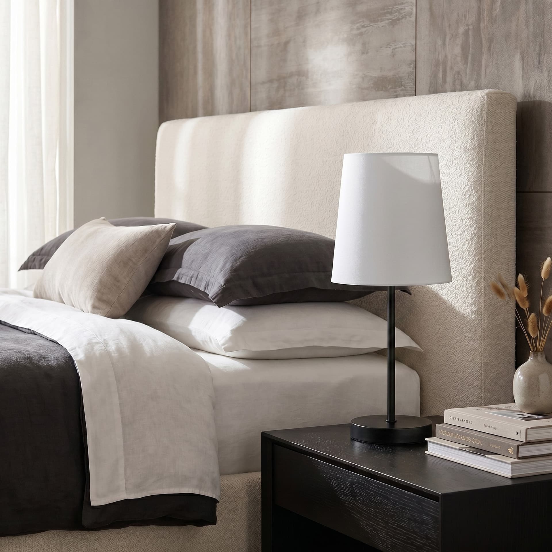 Lampada da comodino Disponibile in 3 varianti Elegante portalampada 1XE14 - 7