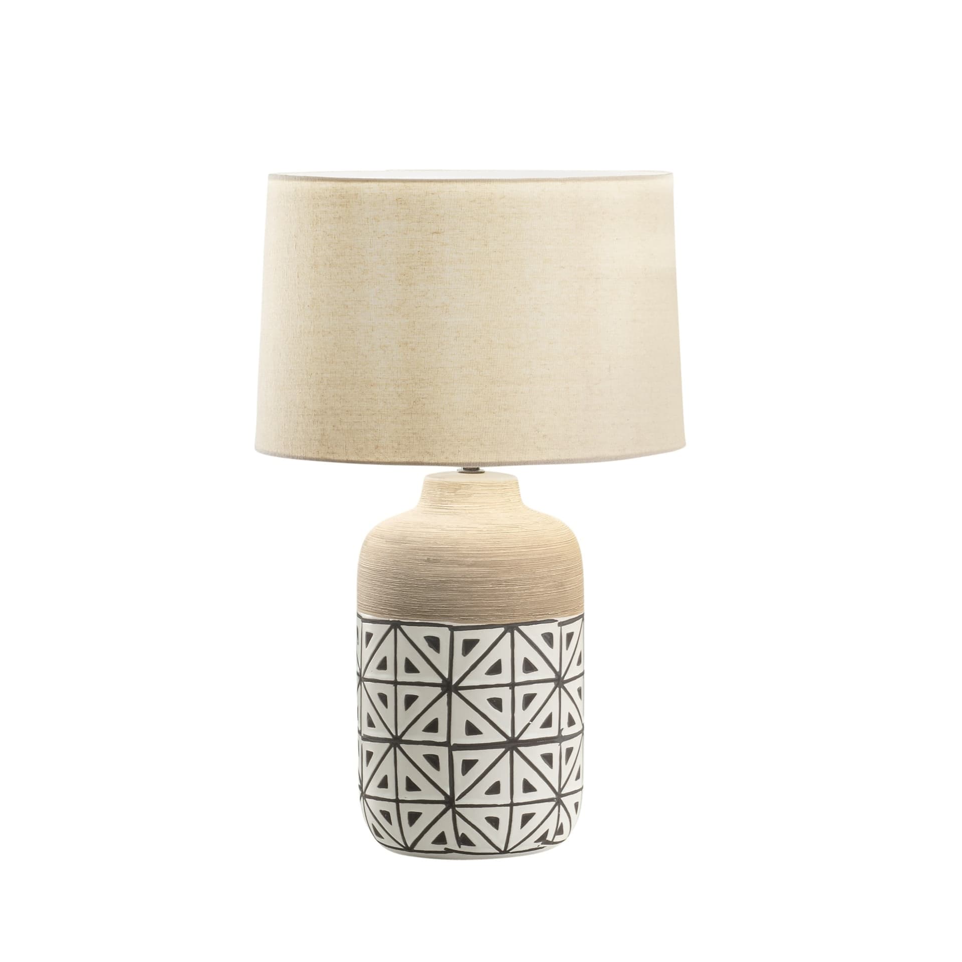 Lampada in ceramica decorata Per comodino 1xE27 Disponibile in dimensioni M o XL - 9