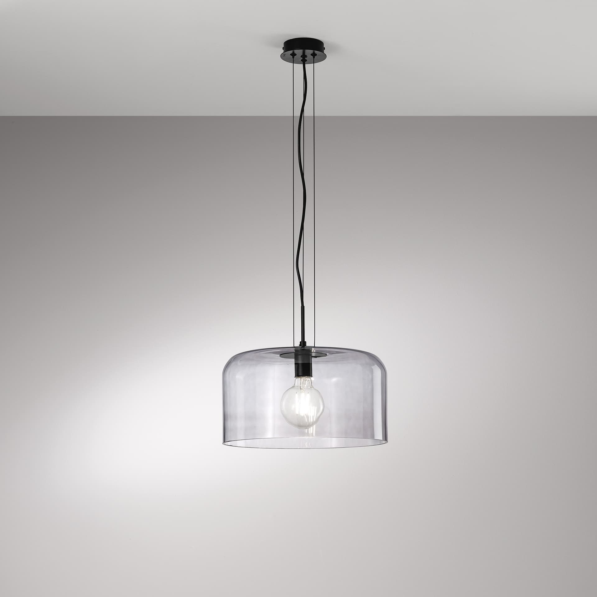Lampada a sospensione in vetro Disponibile in 5 varianti E27 - 29