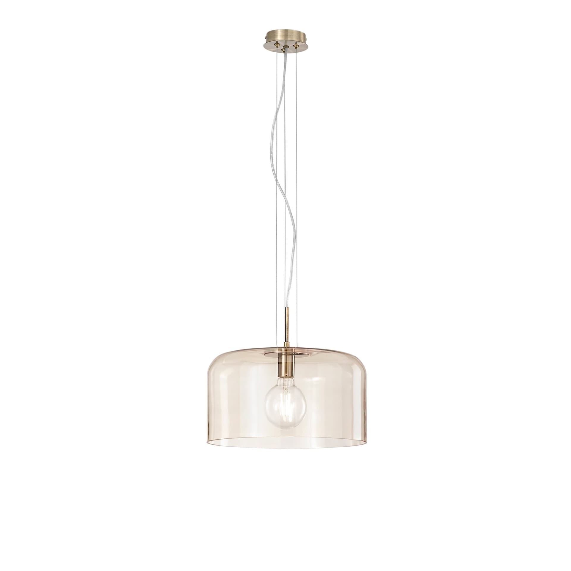 Lampada a sospensione in vetro Disponibile in 5 varianti E27 - 10