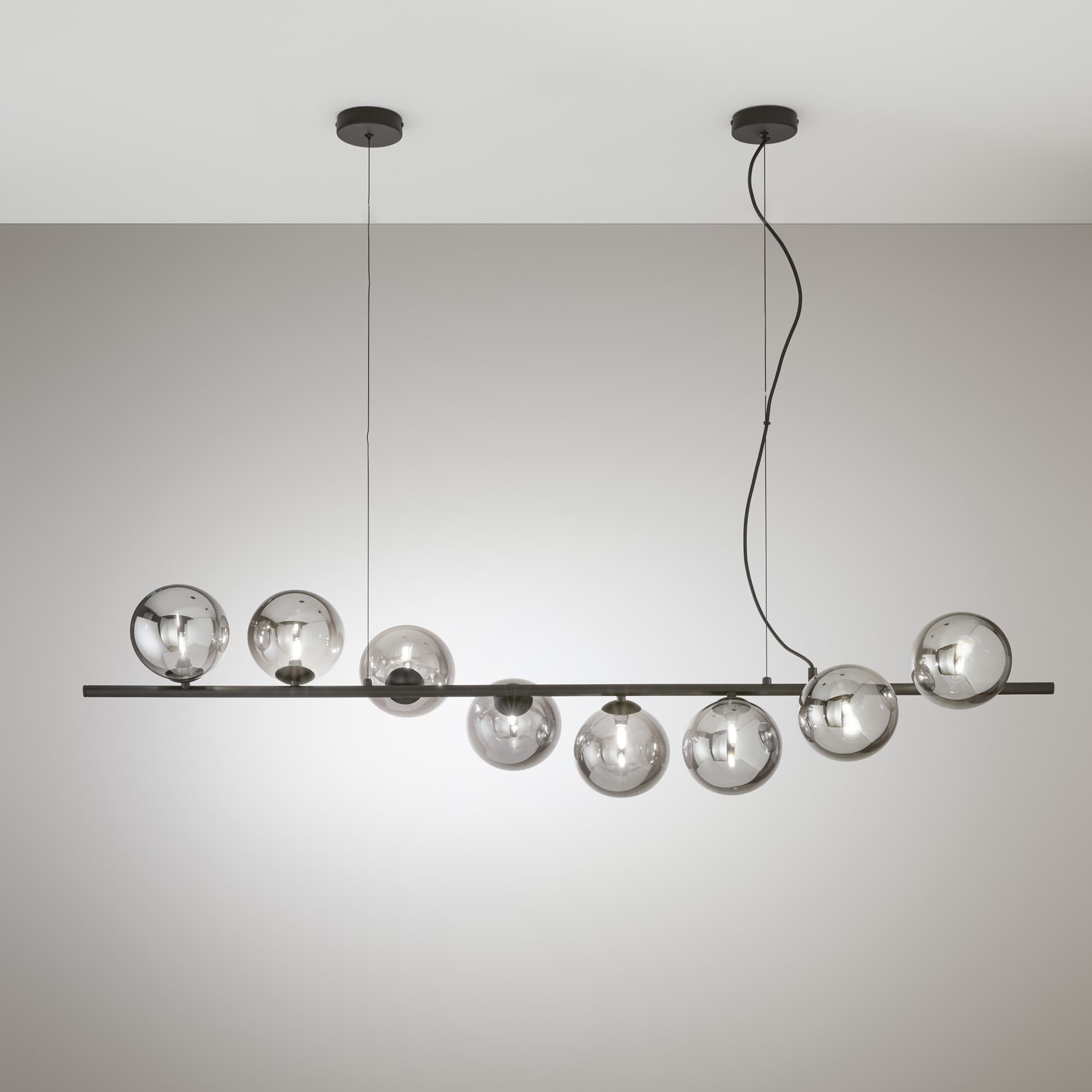Lampadario a sospensione Disponibile in oro o nero 8XG9 Altezza regolabile - 10