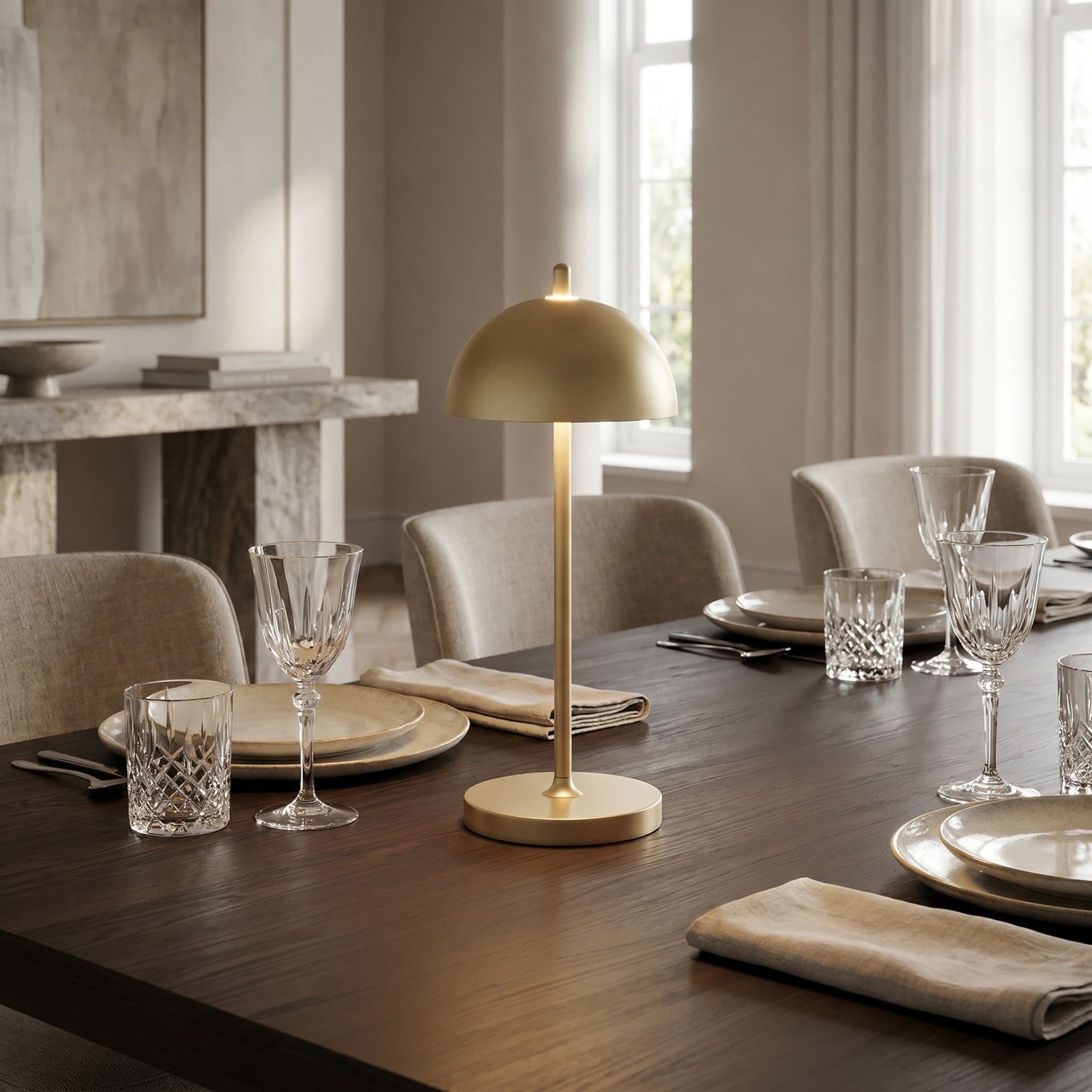 Lampada da tavolo ricaricabile Disponibile in 6 varianti LED Alta Luminosità IP44 - 2
