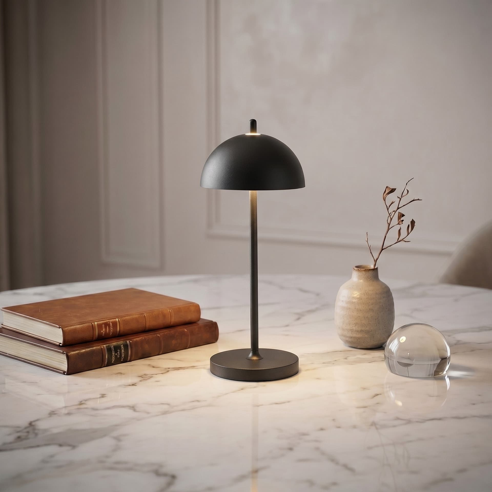 Lampada da tavolo ricaricabile Disponibile in 6 varianti LED Alta Luminosità IP44 - 13