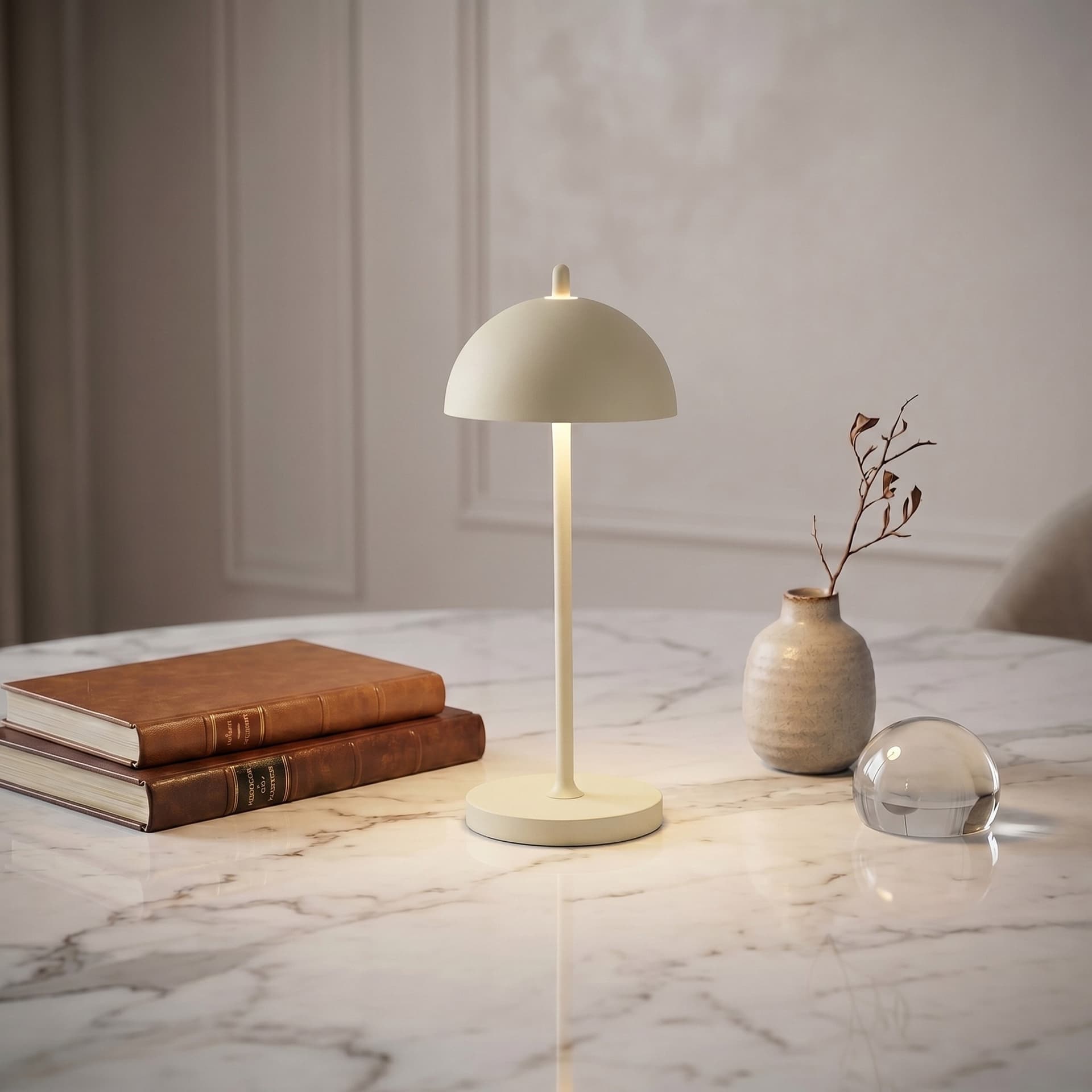 Lampada da tavolo ricaricabile Disponibile in 6 varianti LED Alta Luminosità IP44 - 16