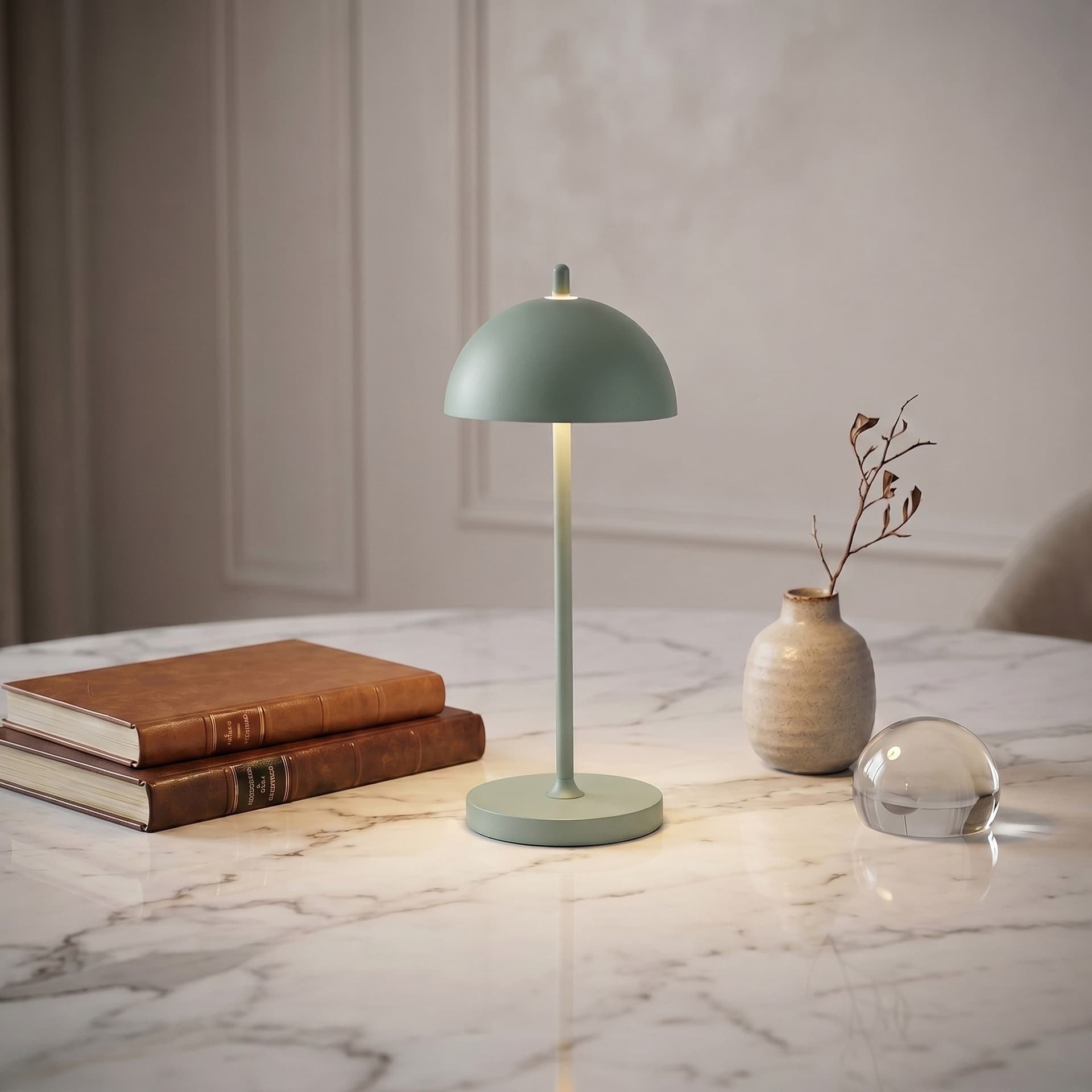 Lampada da tavolo ricaricabile Disponibile in 6 varianti LED Alta Luminosità IP44 - 10