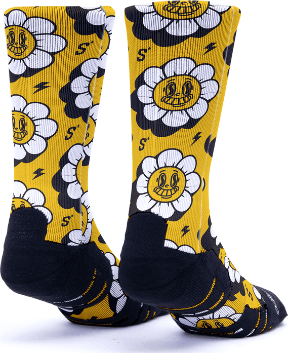 Calze SCRIMMAGE FLOWERZ EVERYDAY Quick-Dry Comfort Quotidiano - 2
