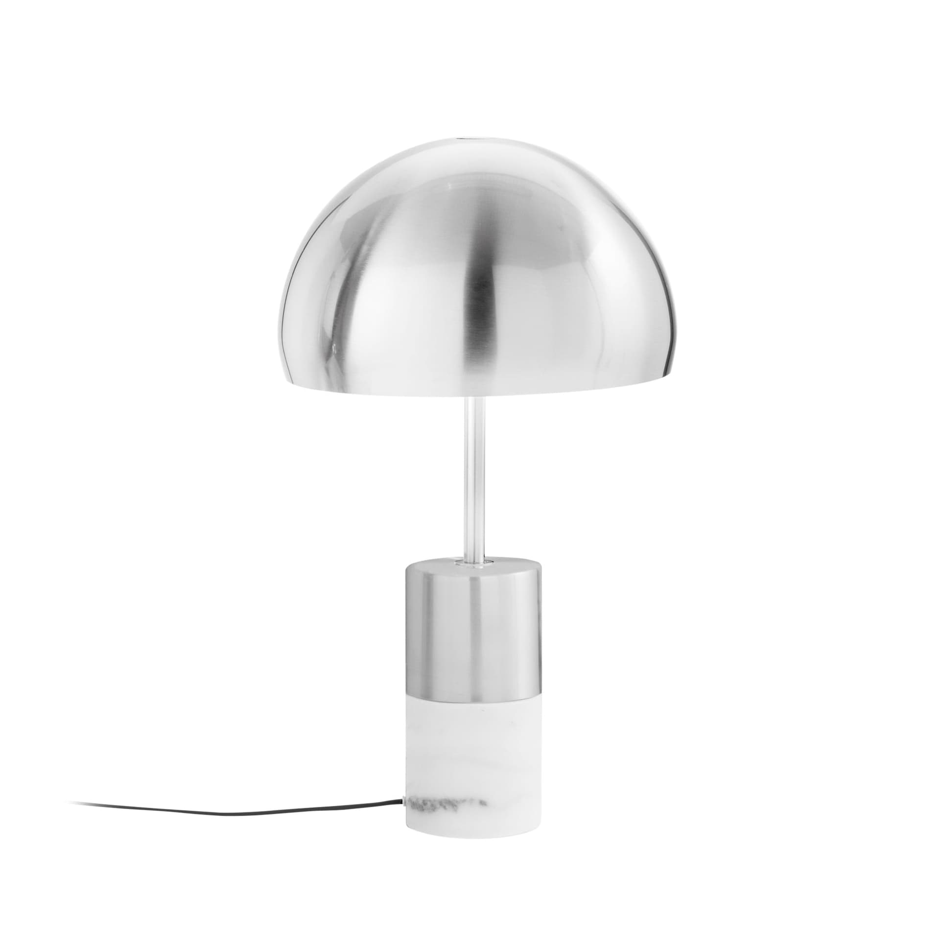 Lampada da comodino o salotto Disponibile in oro o nichel e marmo 2xE14 - 10