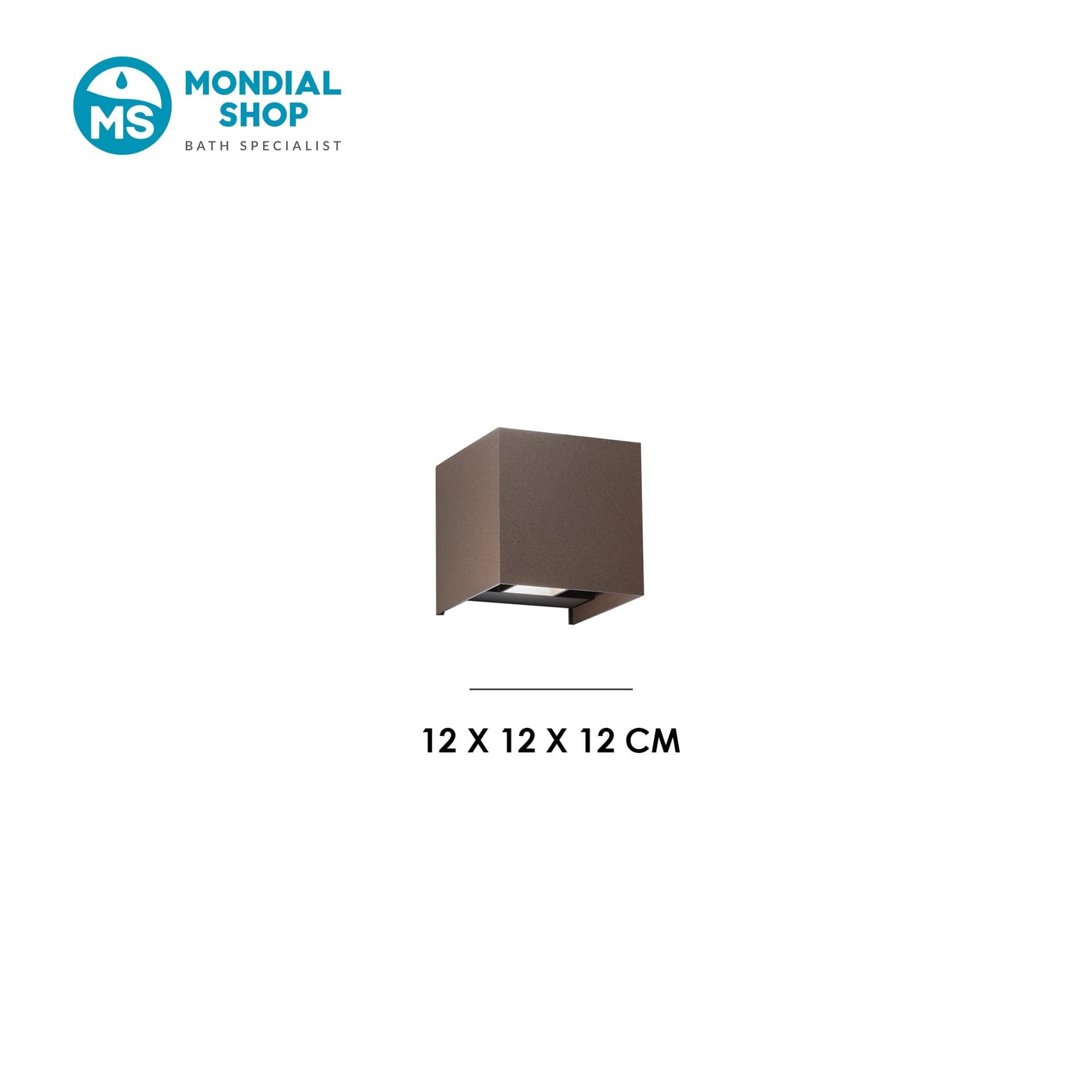Applique Esterno Moderna LED Cubo 12W 4 Varianti - 2