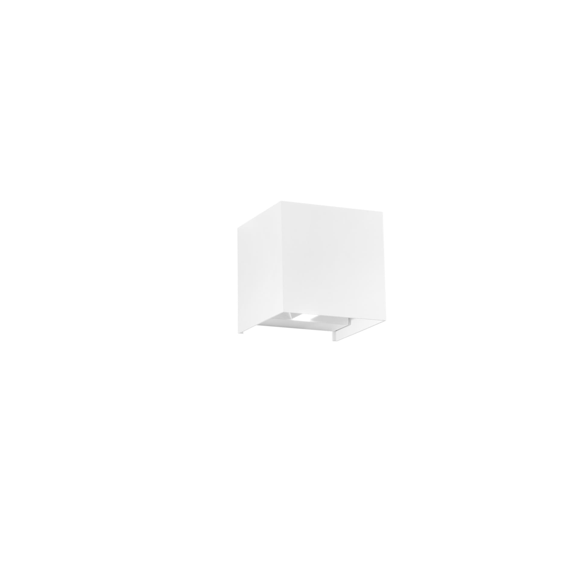 Applique Esterno Moderna LED Cubo 12W 4 Varianti - 11
