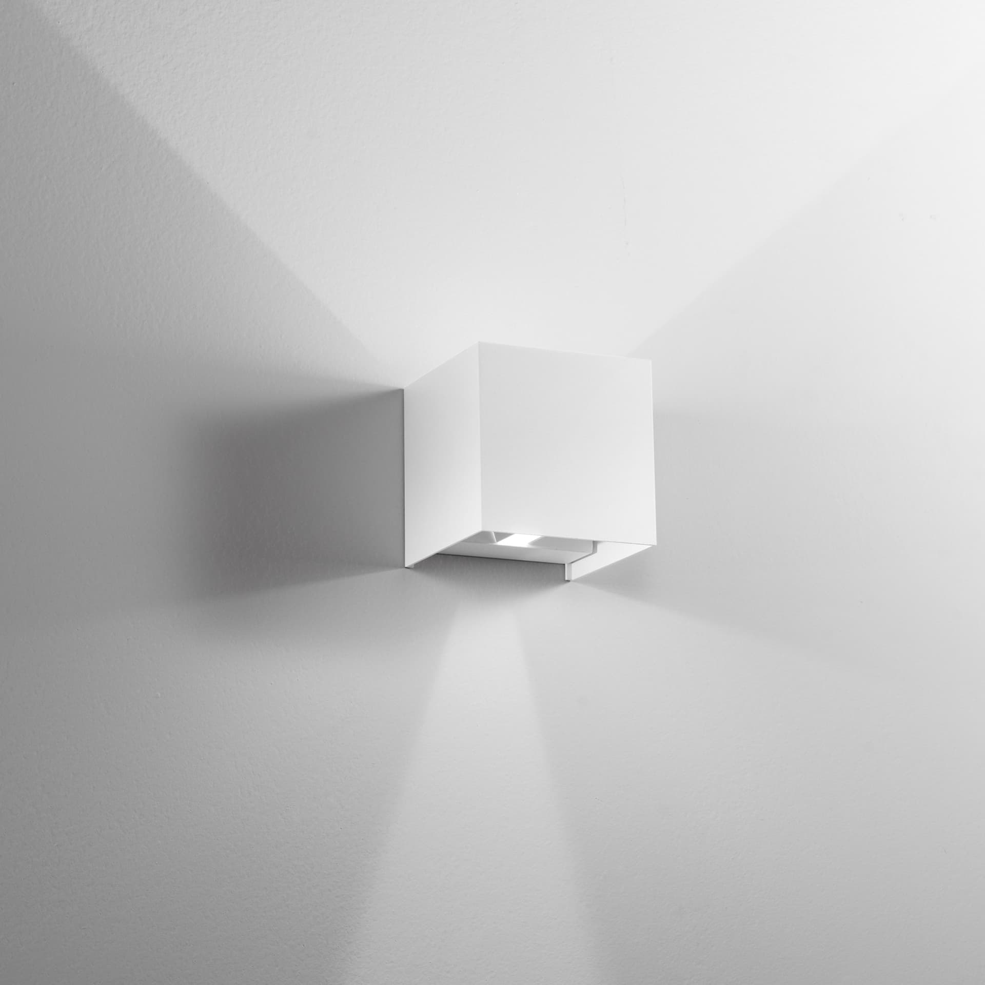 Applique Esterno Moderna LED Cubo 12W 4 Varianti - 12