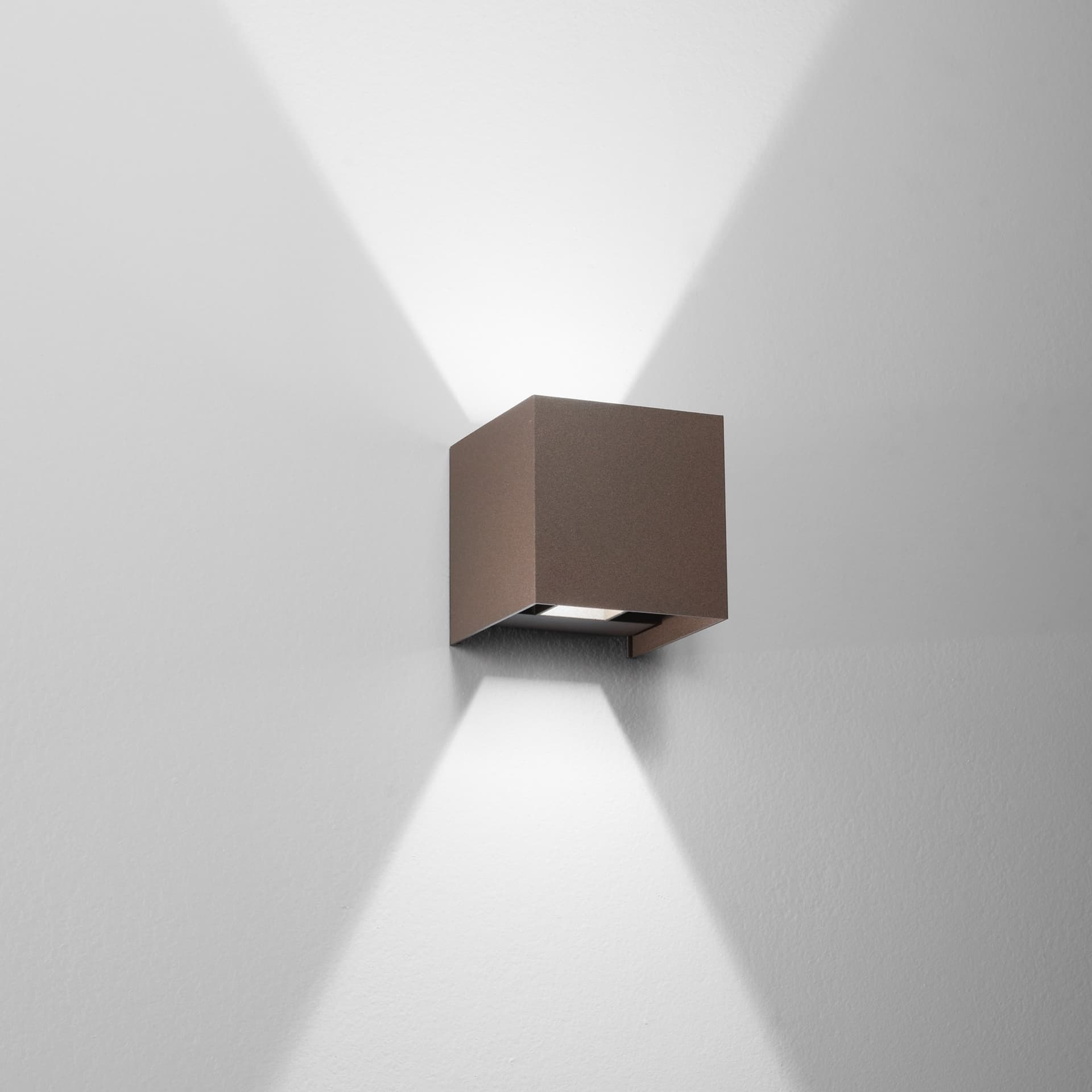 Applique Esterno Moderna LED Cubo 12W 4 Varianti - 4
