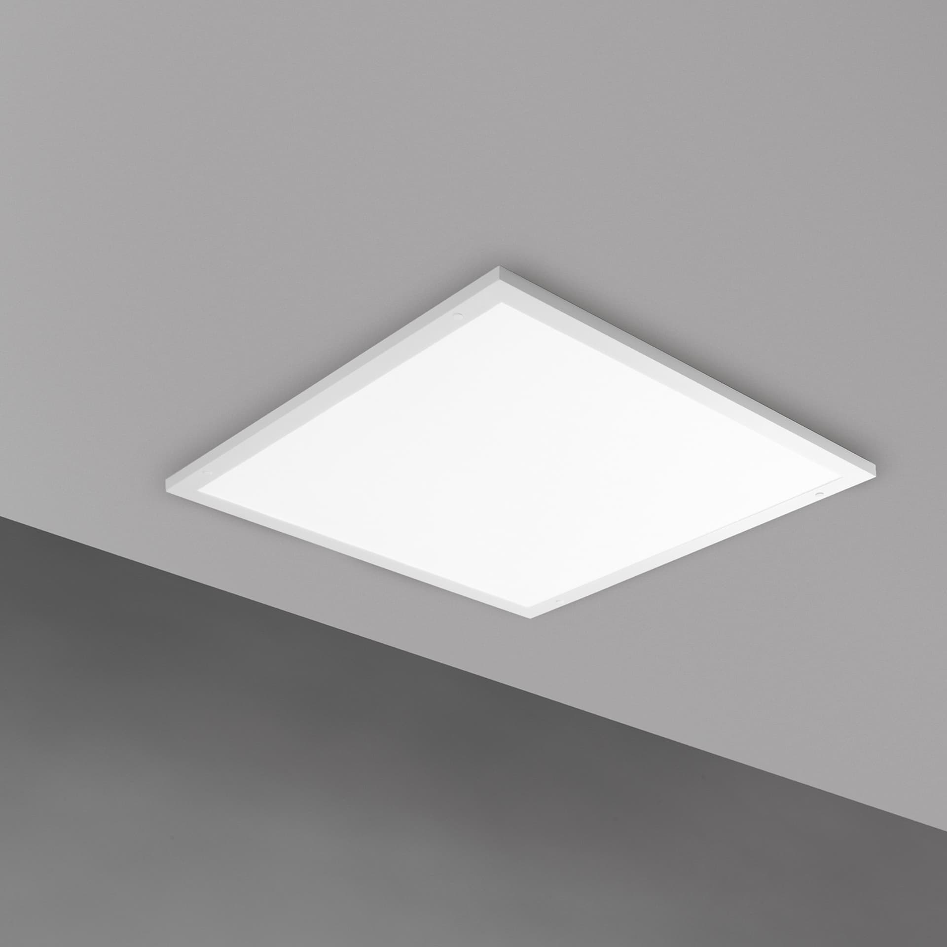 Pannello LED bianco ultra sottile Design moderno adatto a Stanze Camere o Uffici 60x60 cm 24W - 5