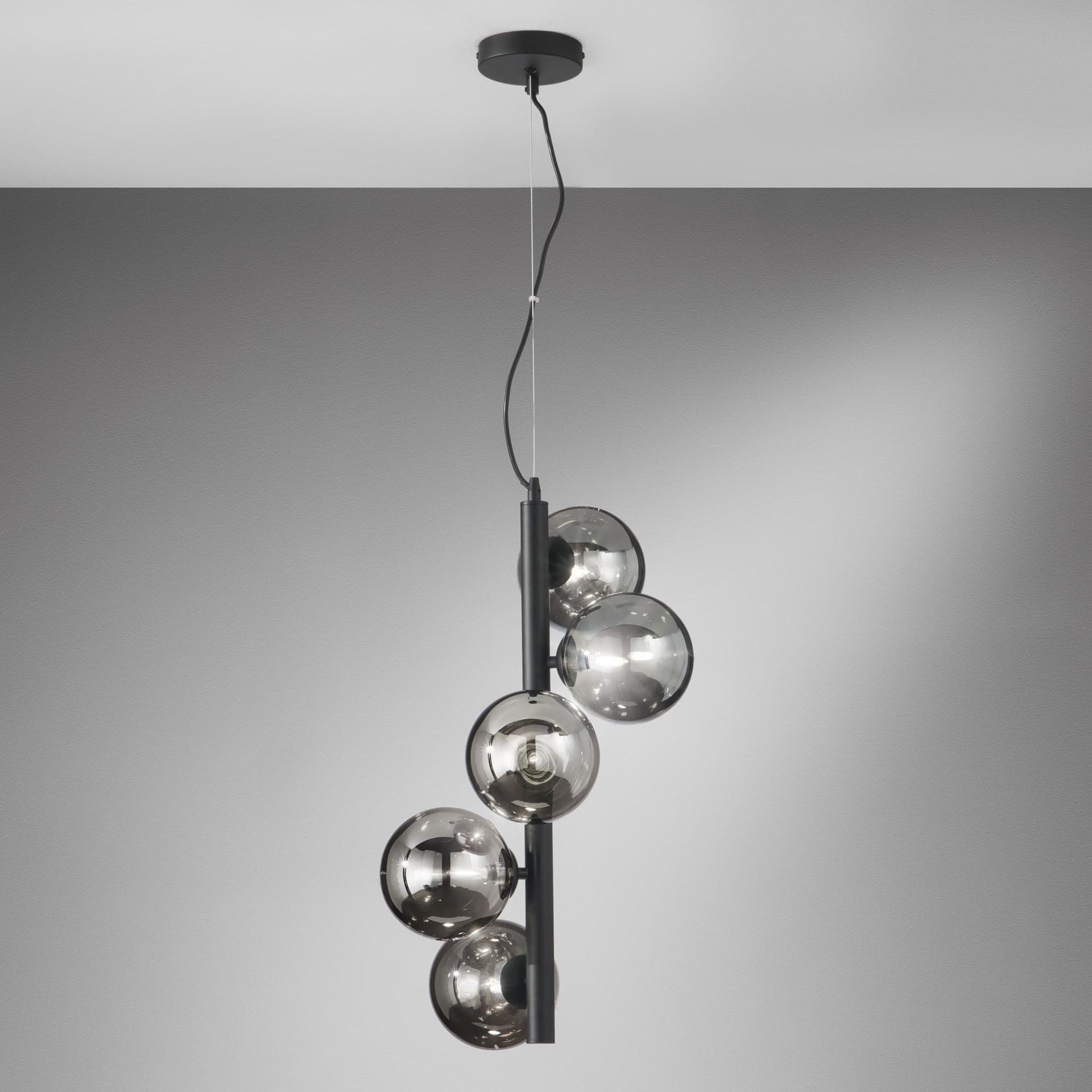 Lampadario a sospensione Disponibile in ottone o nero 5XG9 Stile contemporaneo - 10