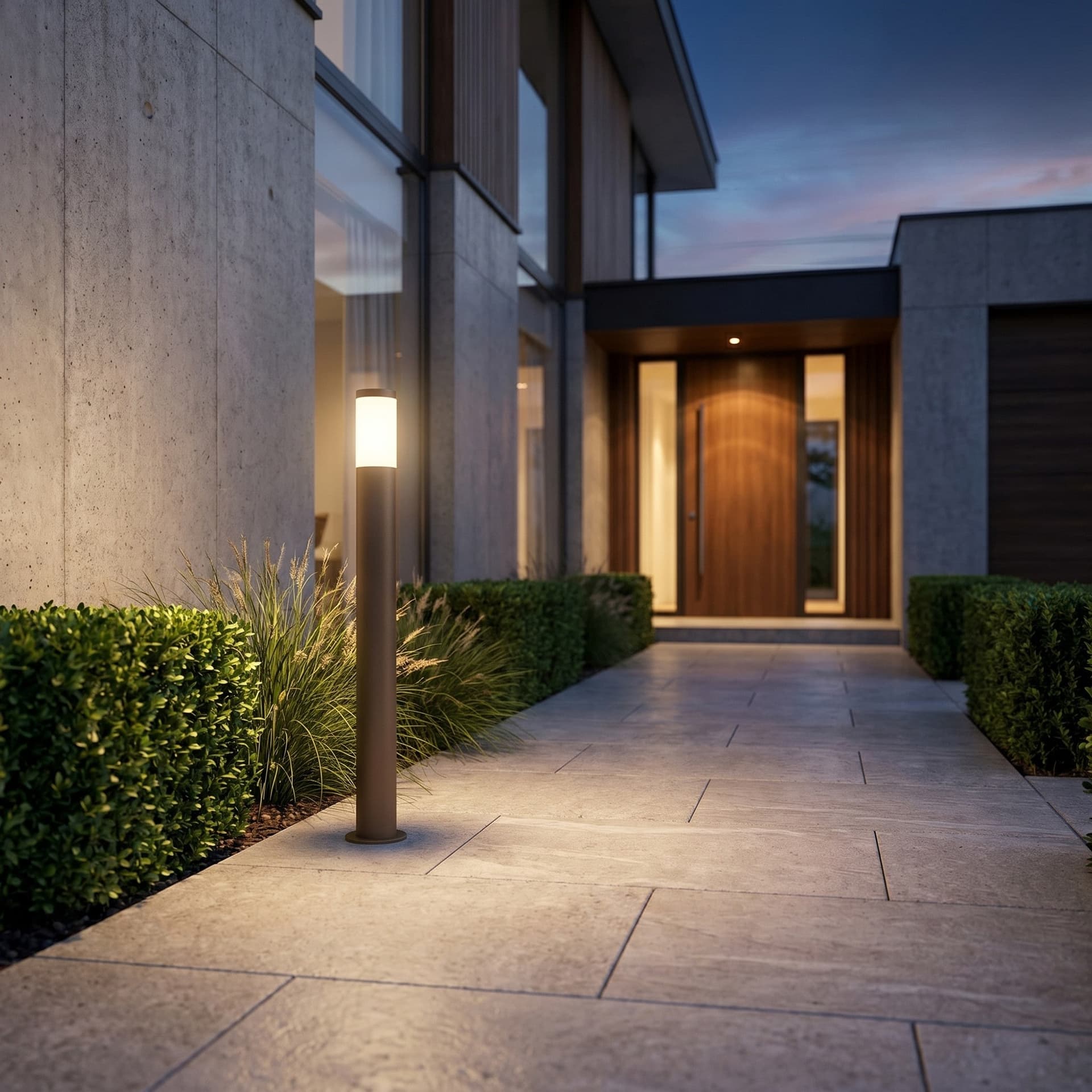 Paletto per illuminazione esterna H110CM Disponibile in 3 varianti IP44 - 11