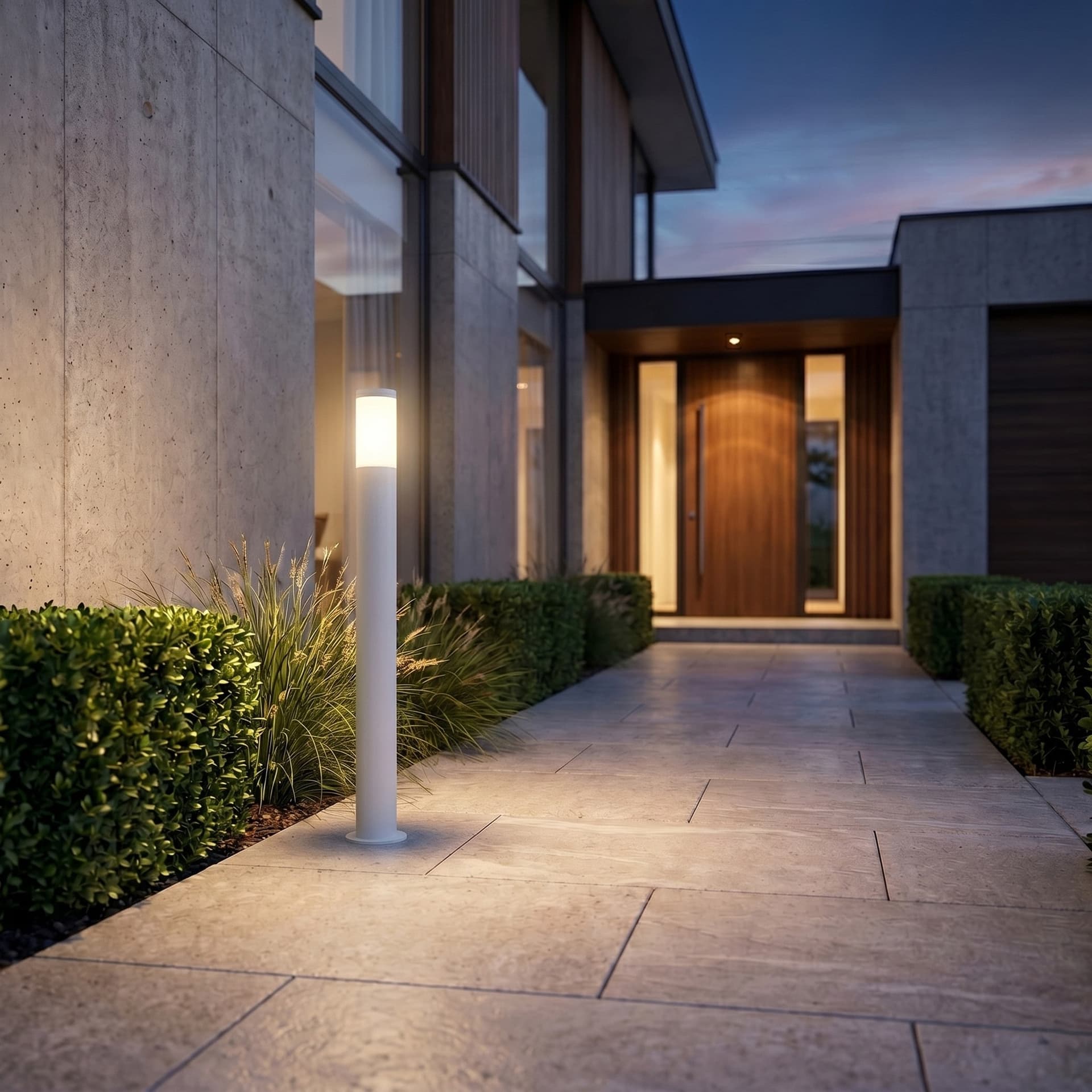 Paletto per illuminazione esterna H110CM Disponibile in 3 varianti IP44 - 6
