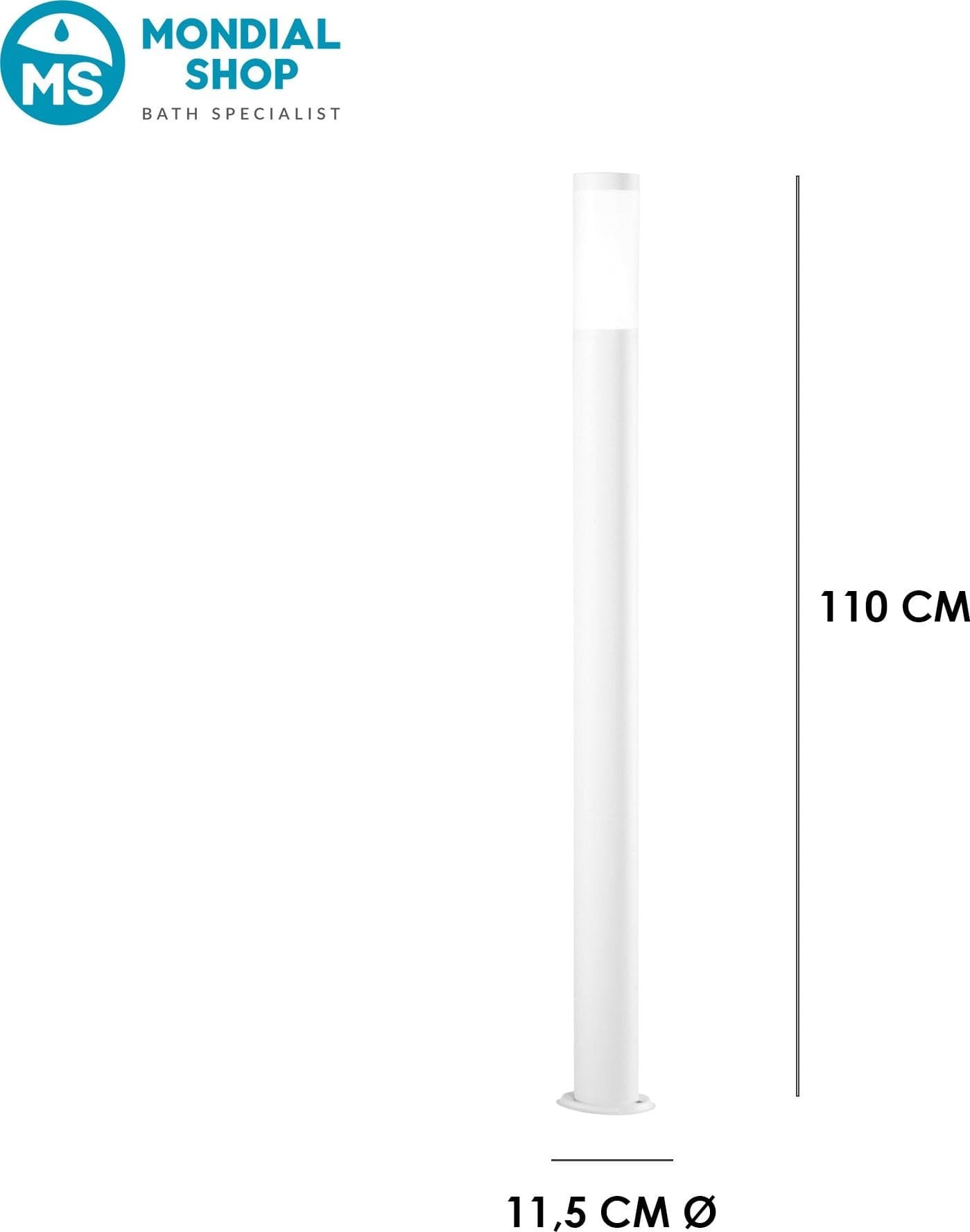 Paletto per illuminazione esterna H110CM Disponibile in 3 varianti IP44 - 8