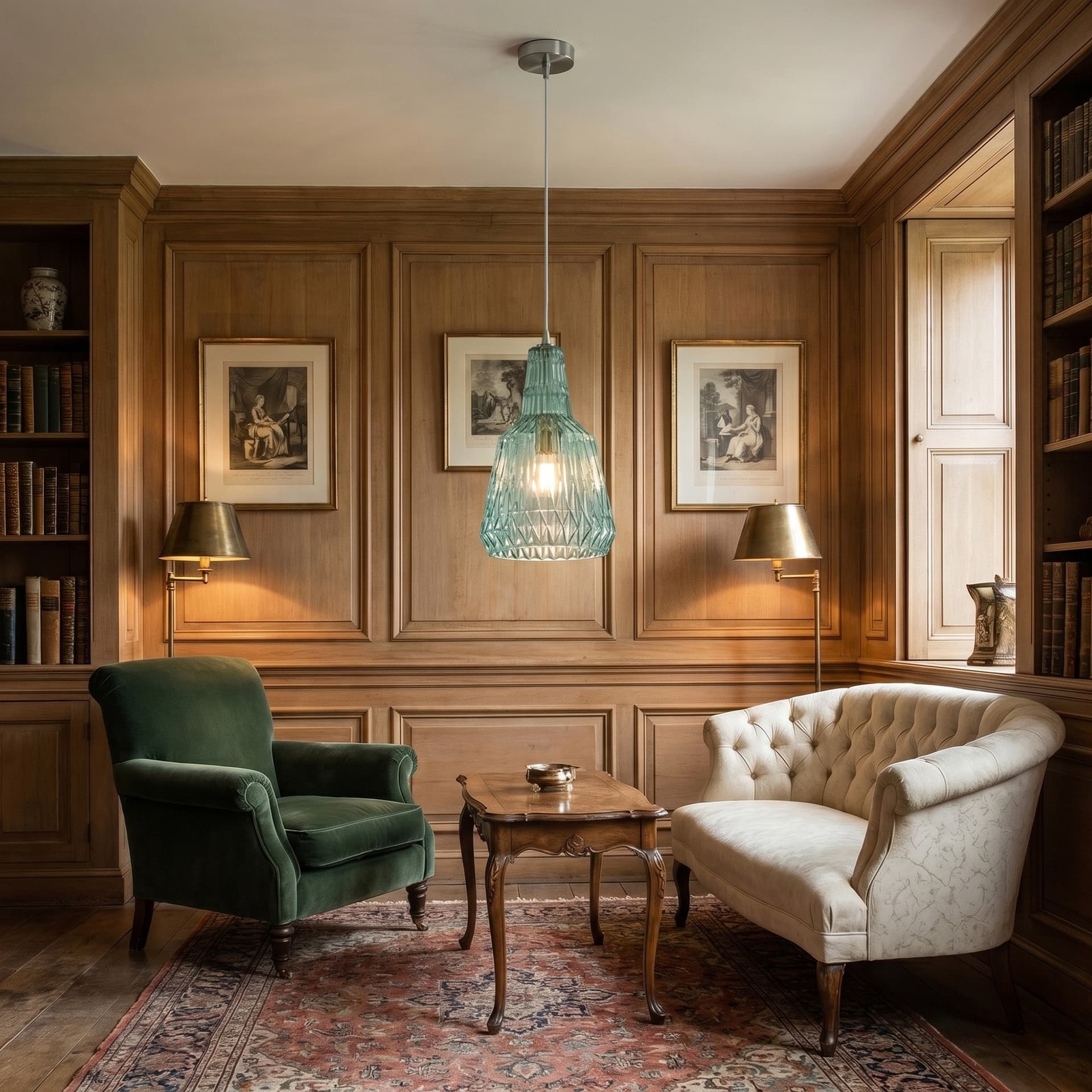 Lampadario a Sospensione moderna in vetro sfaccettato Disponibile in 4 varianti 1XE27 - 13