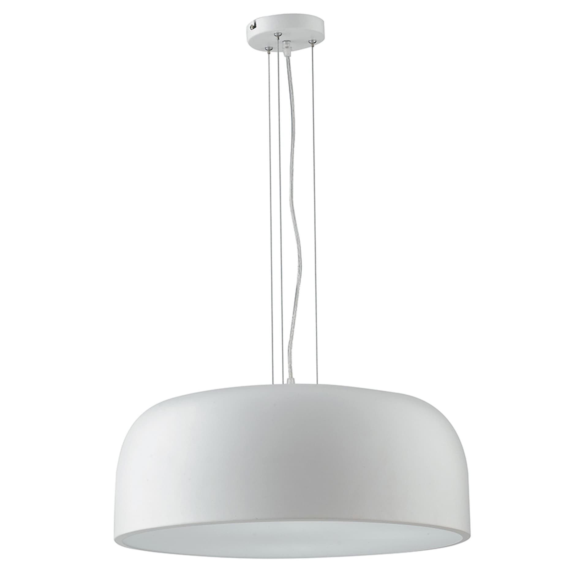 Lampadario a sospensione Disponibile in bianco o bronzo 4XE27 Design moderno - 11