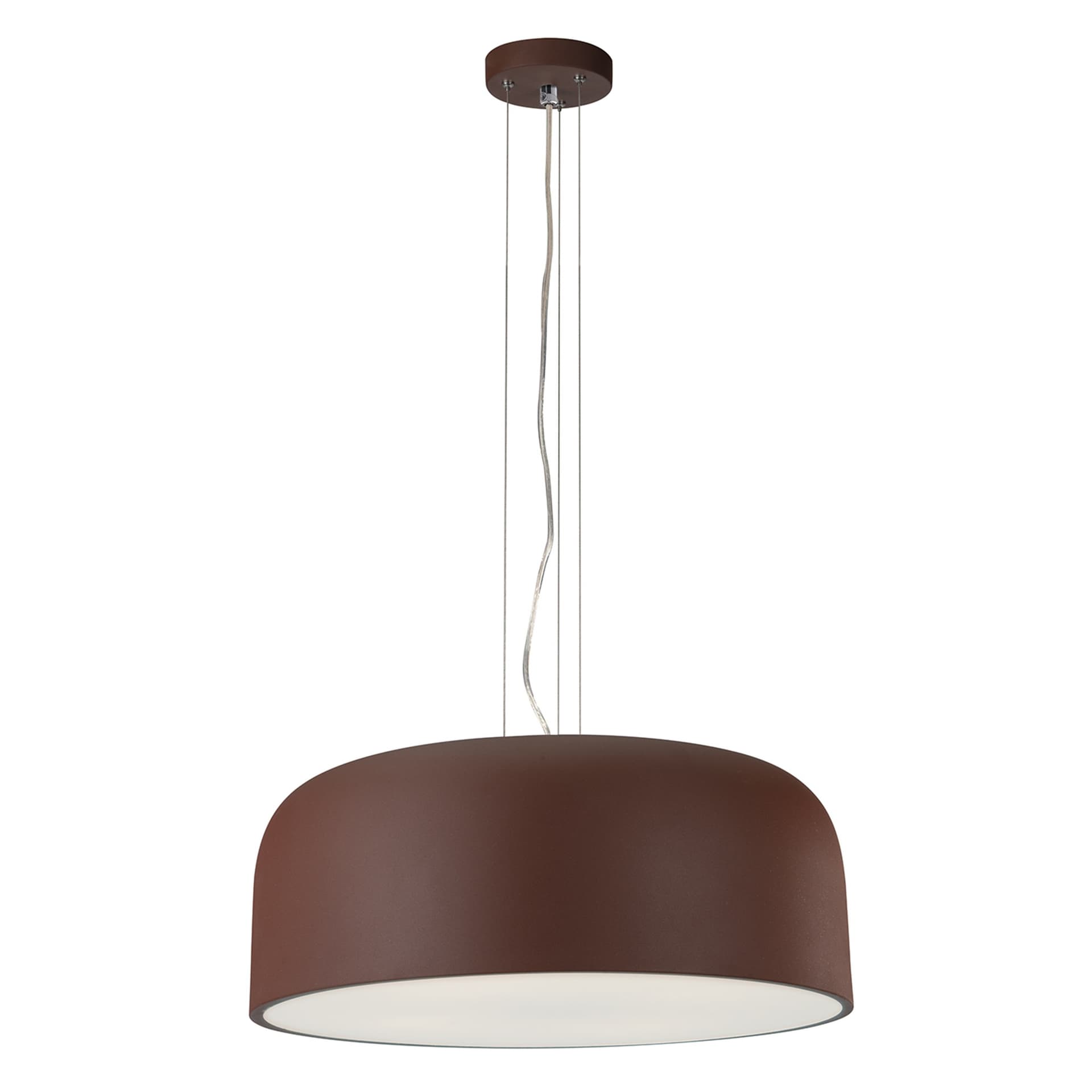 Lampadario a sospensione Disponibile in bianco o bronzo 4XE27 Design moderno - 10