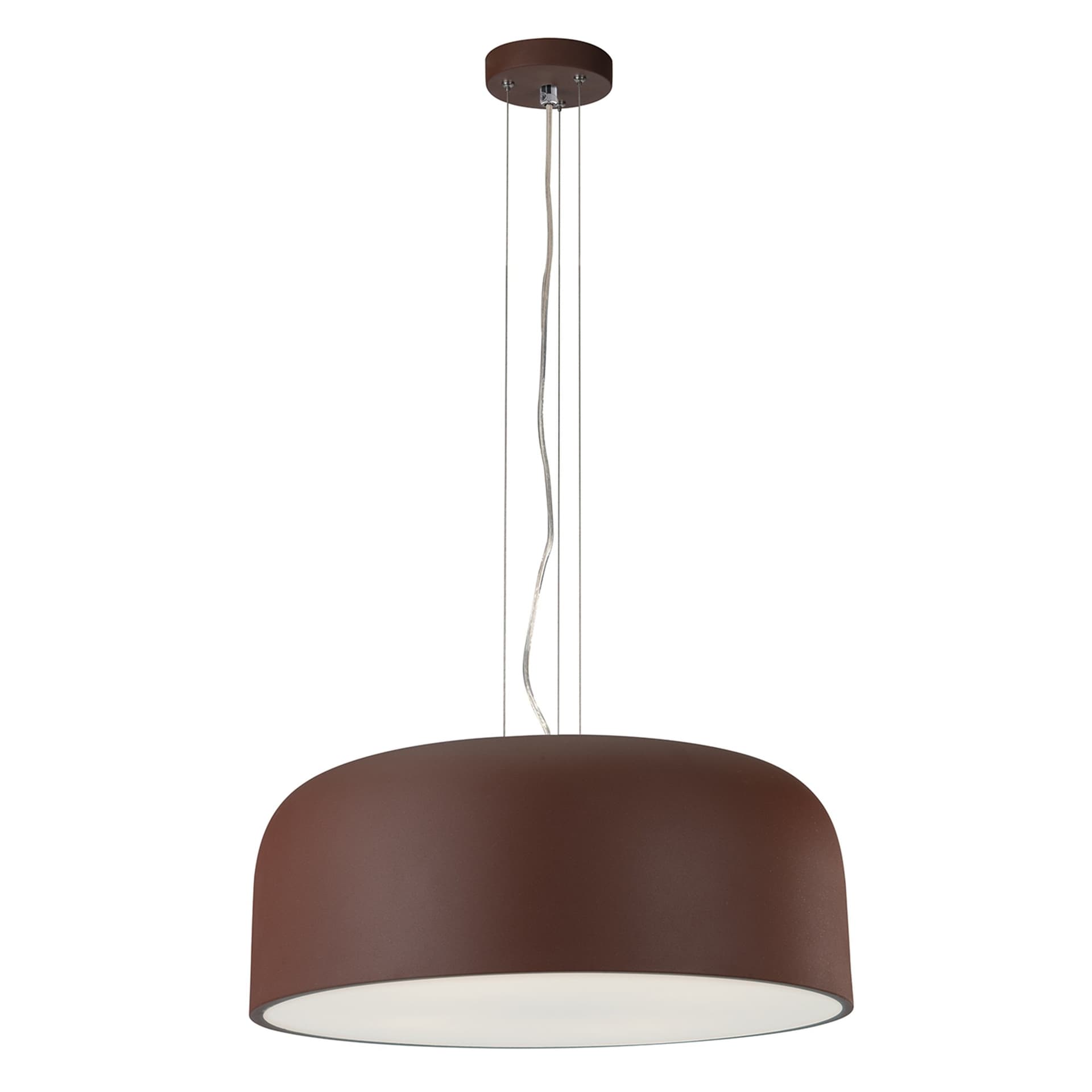 Lampadario a sospensione Disponibile in bianco o bronzo 4XE27 Design moderno - 8