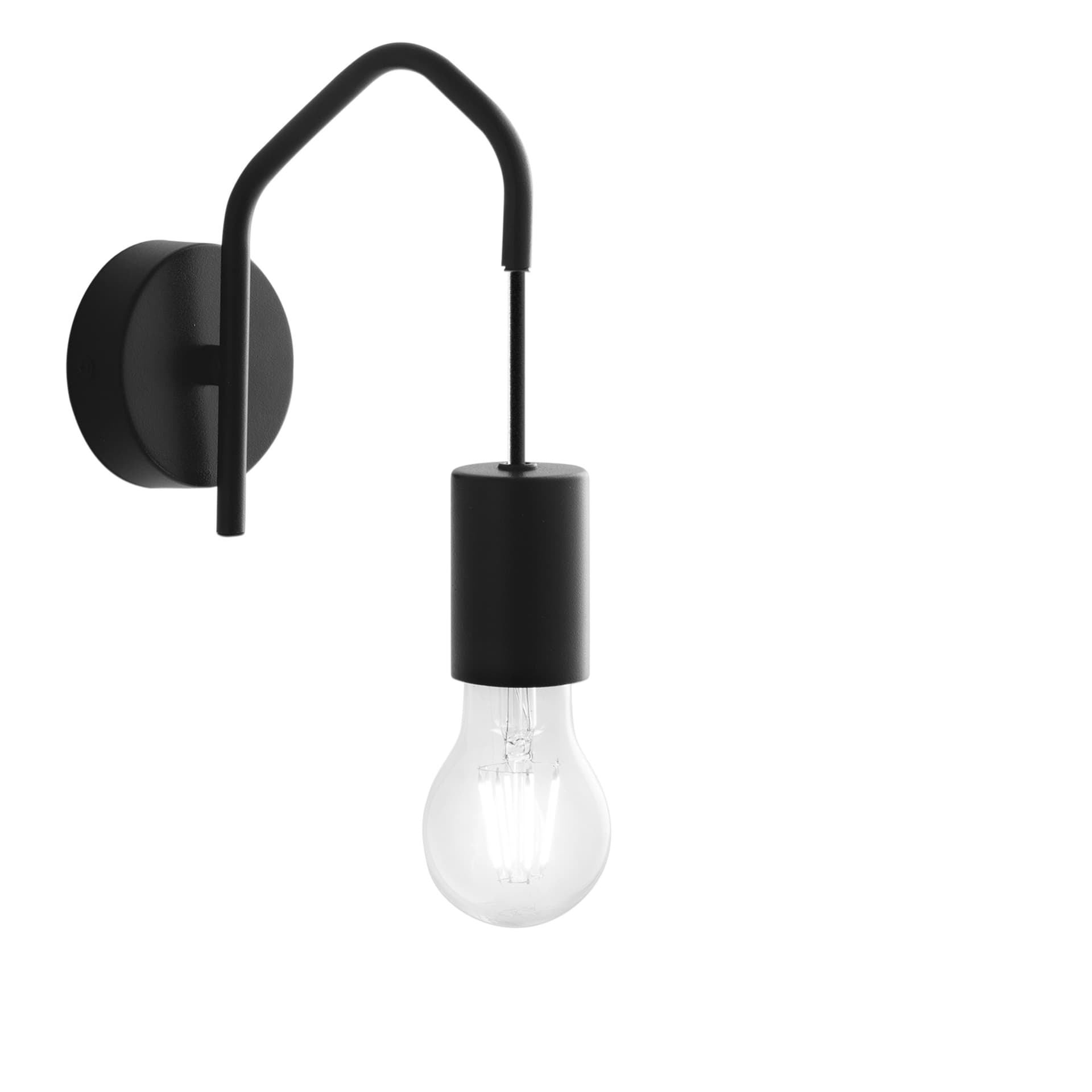 Applique Moderna 1xE27 Nero o Bianco - 10