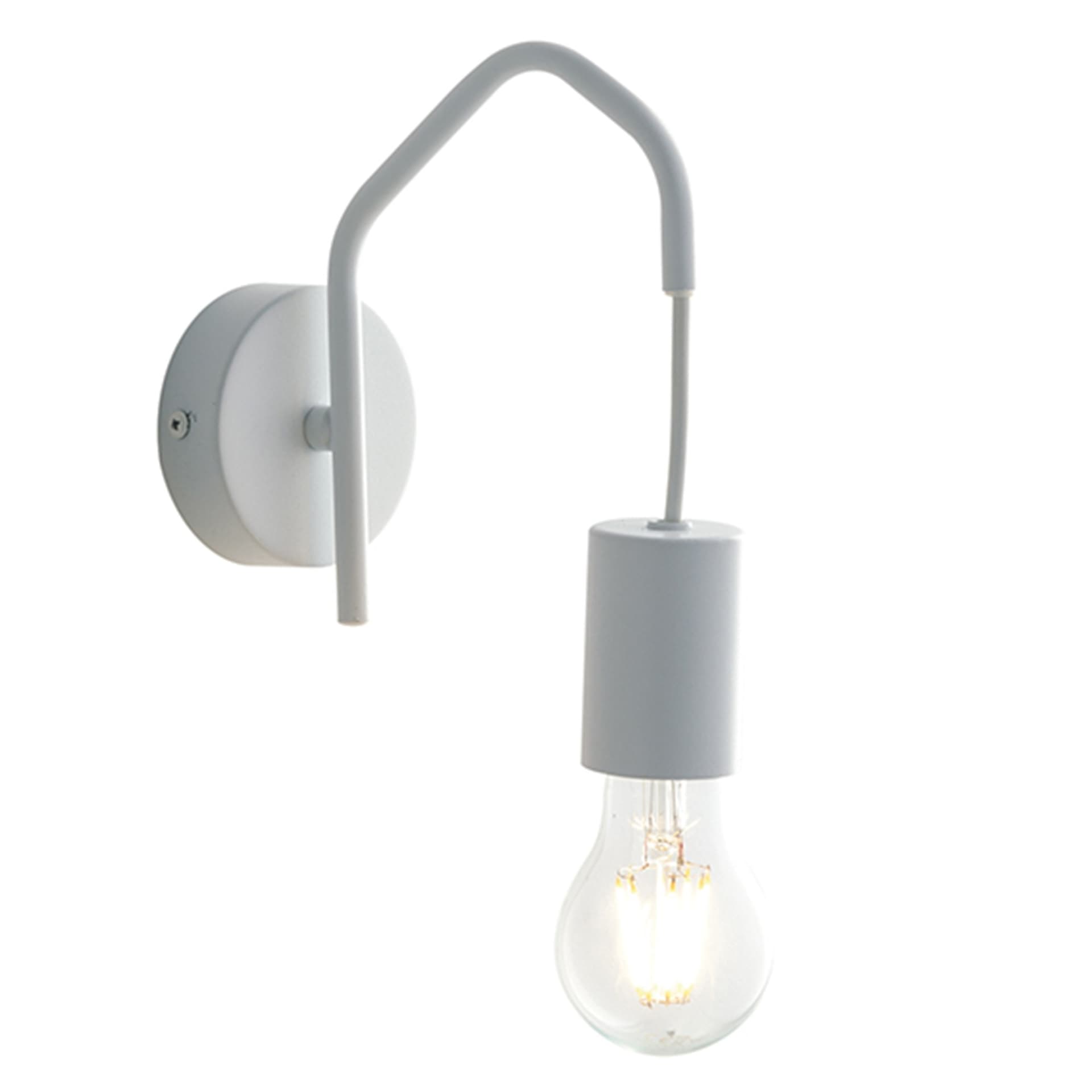 Applique Moderna 1xE27 Nero o Bianco - 8