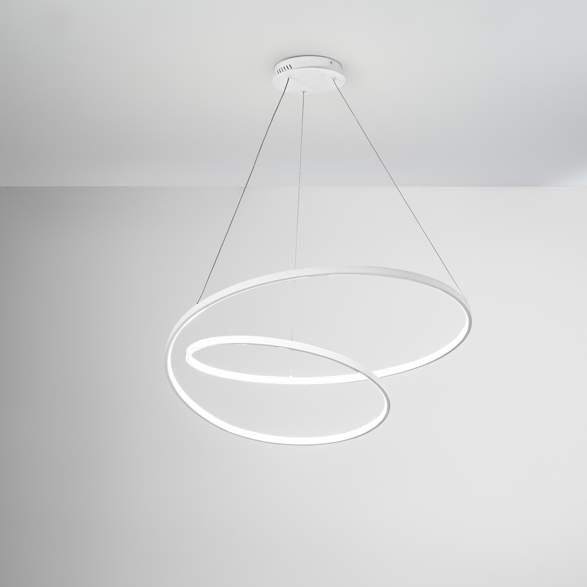 Sospensione LED Lineare Disponibile in 3 varianti 60W 8000 Lumen Sistema CCT - 10