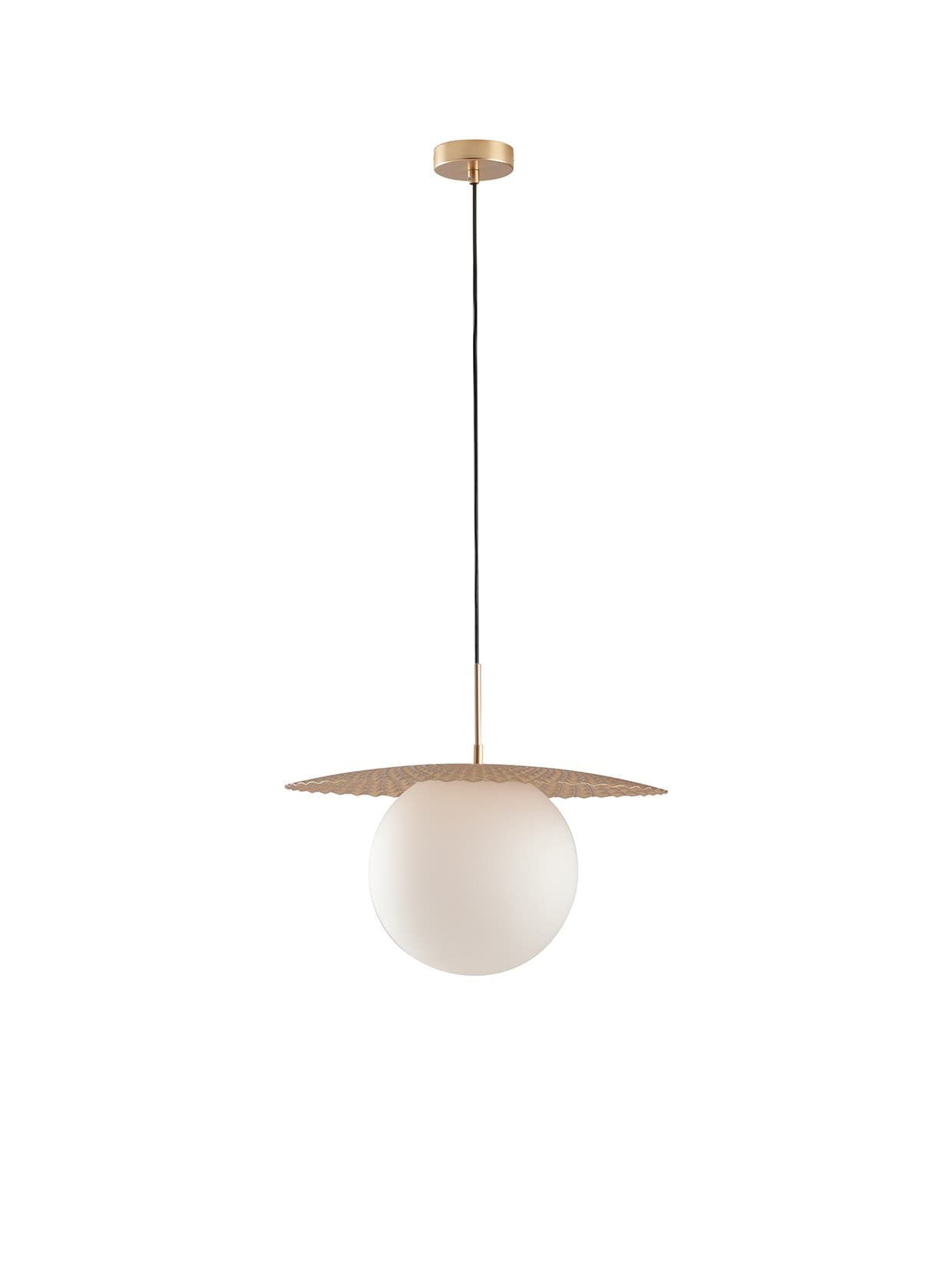 Lampada a sospensione moderna 1XE27 Nera o Oro Cavo Regolabile fino a 160CM - 10