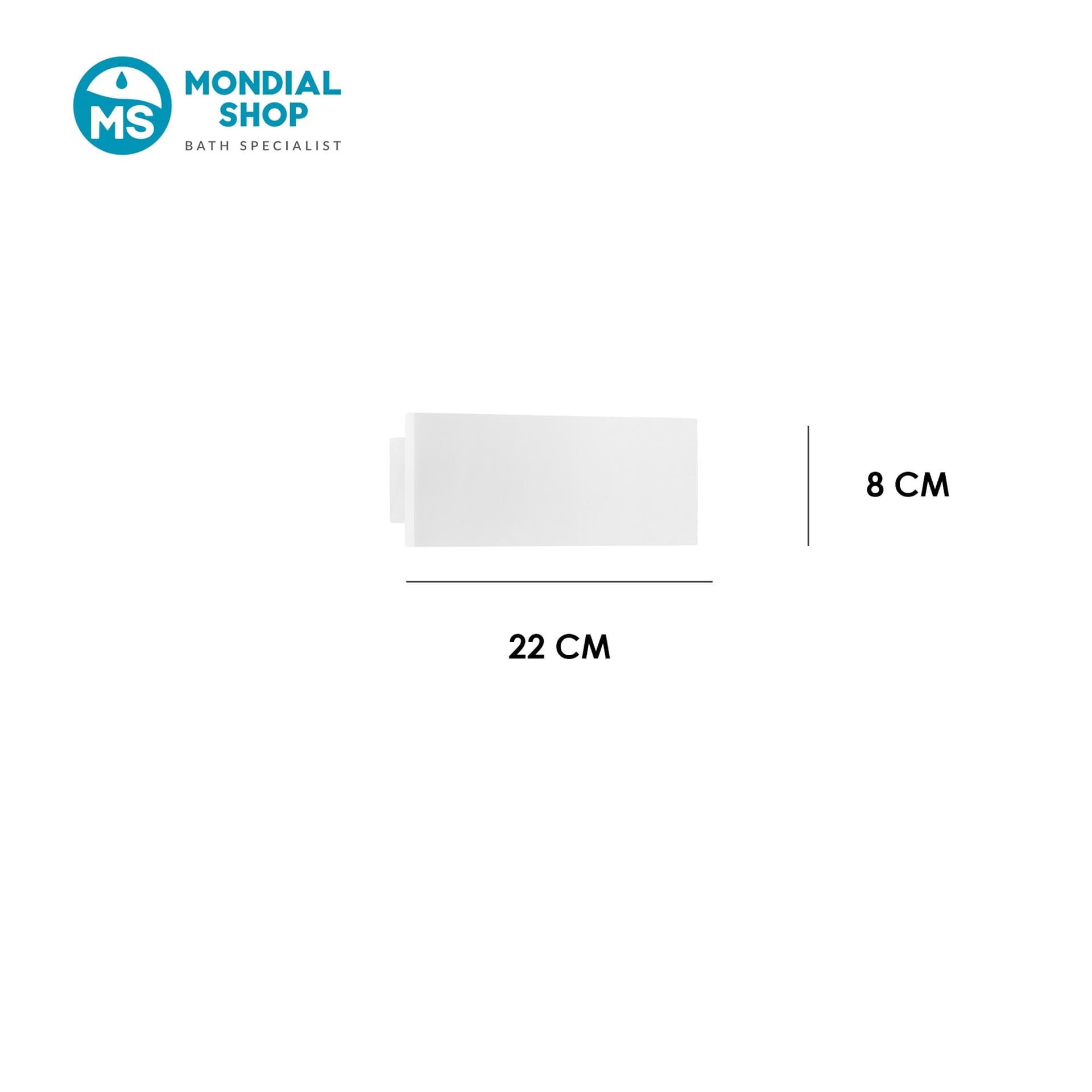Applique LED Disponibile in 3 varianti di dimensione Alta luminosità Luce CCT Regolabile - 4