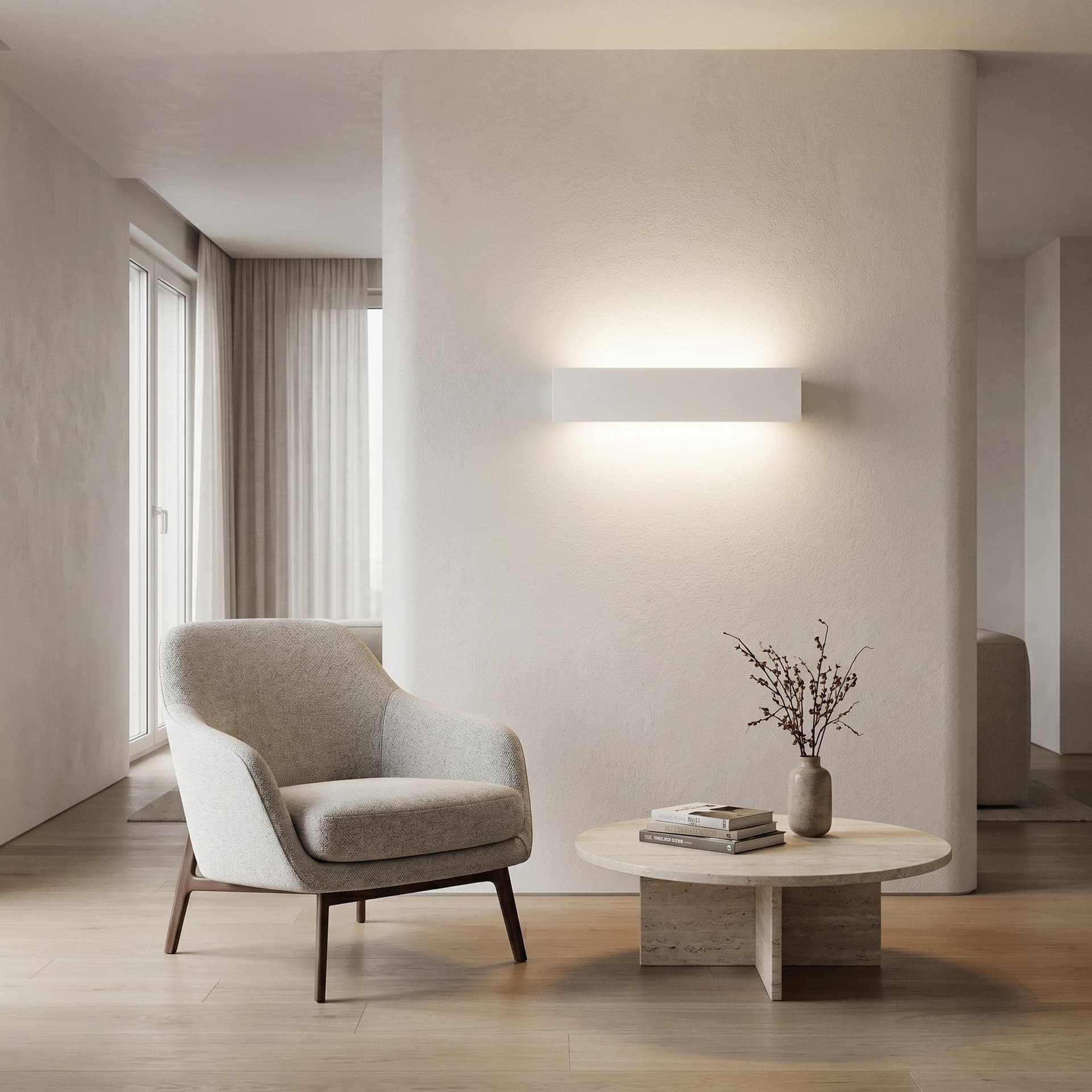 Applique LED Disponibile in 3 varianti di dimensione Alta luminosità Luce CCT Regolabile - 5