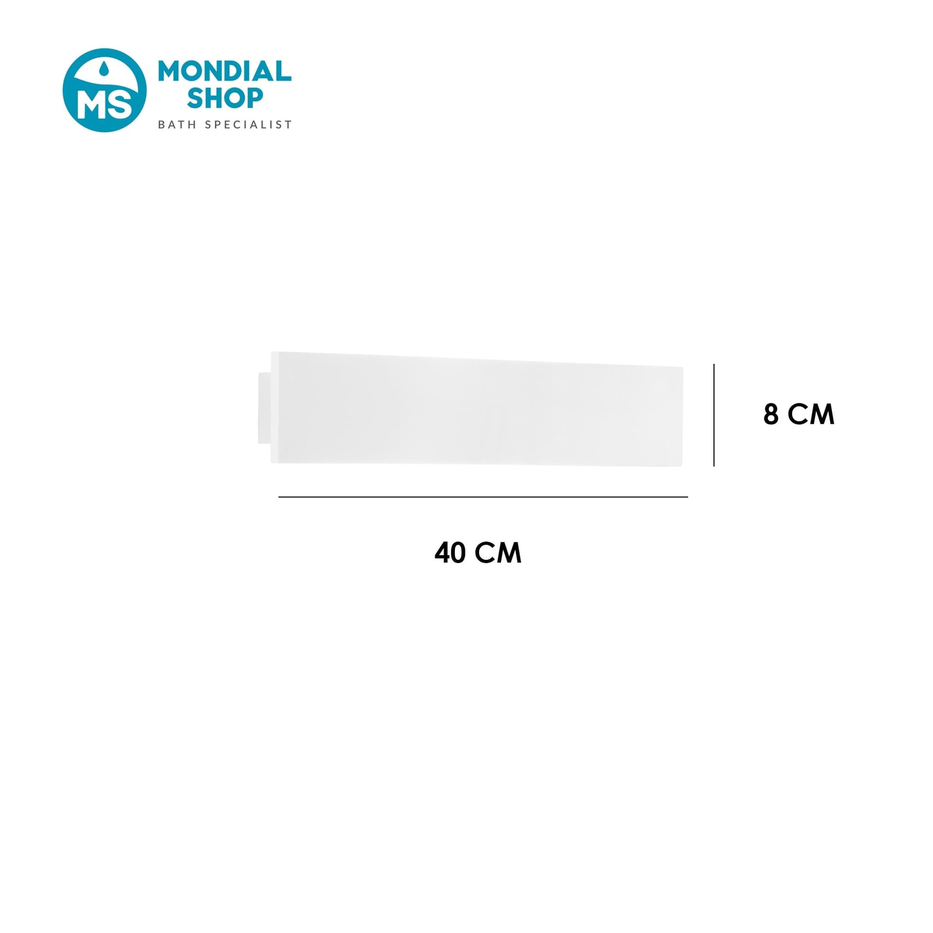 Applique LED Disponibile in 3 varianti di dimensione Alta luminosità Luce CCT Regolabile - 8
