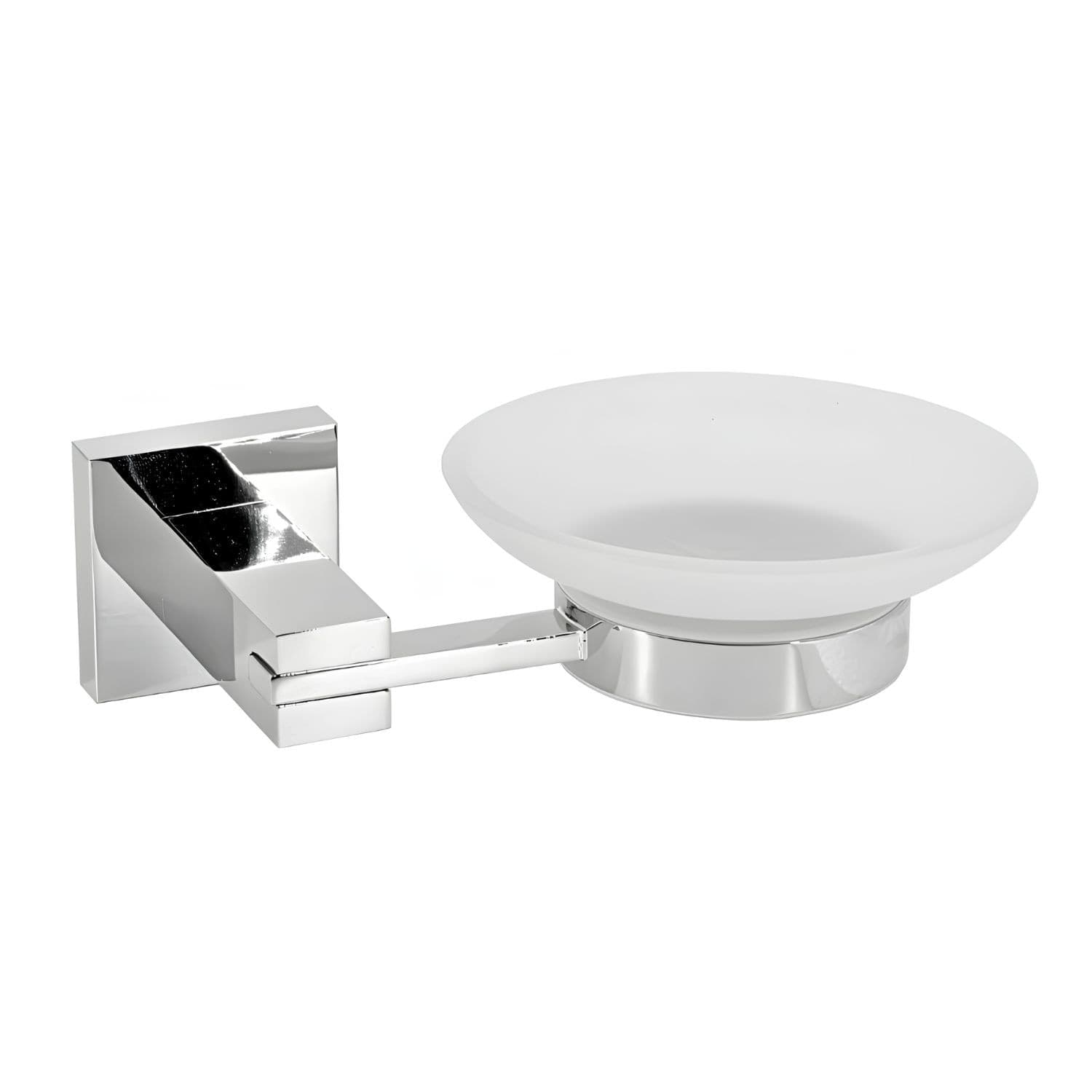 Porta Sapone In Ottone Cromato Lucido Per Bagno Linea Calendula - 4