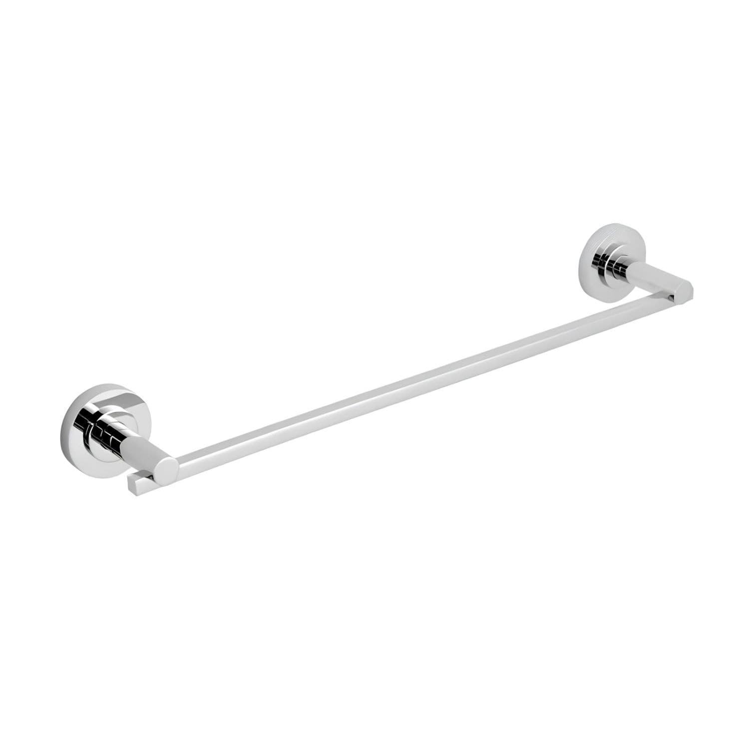 Porta Asciugamani In Ottone Cromato Lucido Serie Luparia 2 Misure - 10