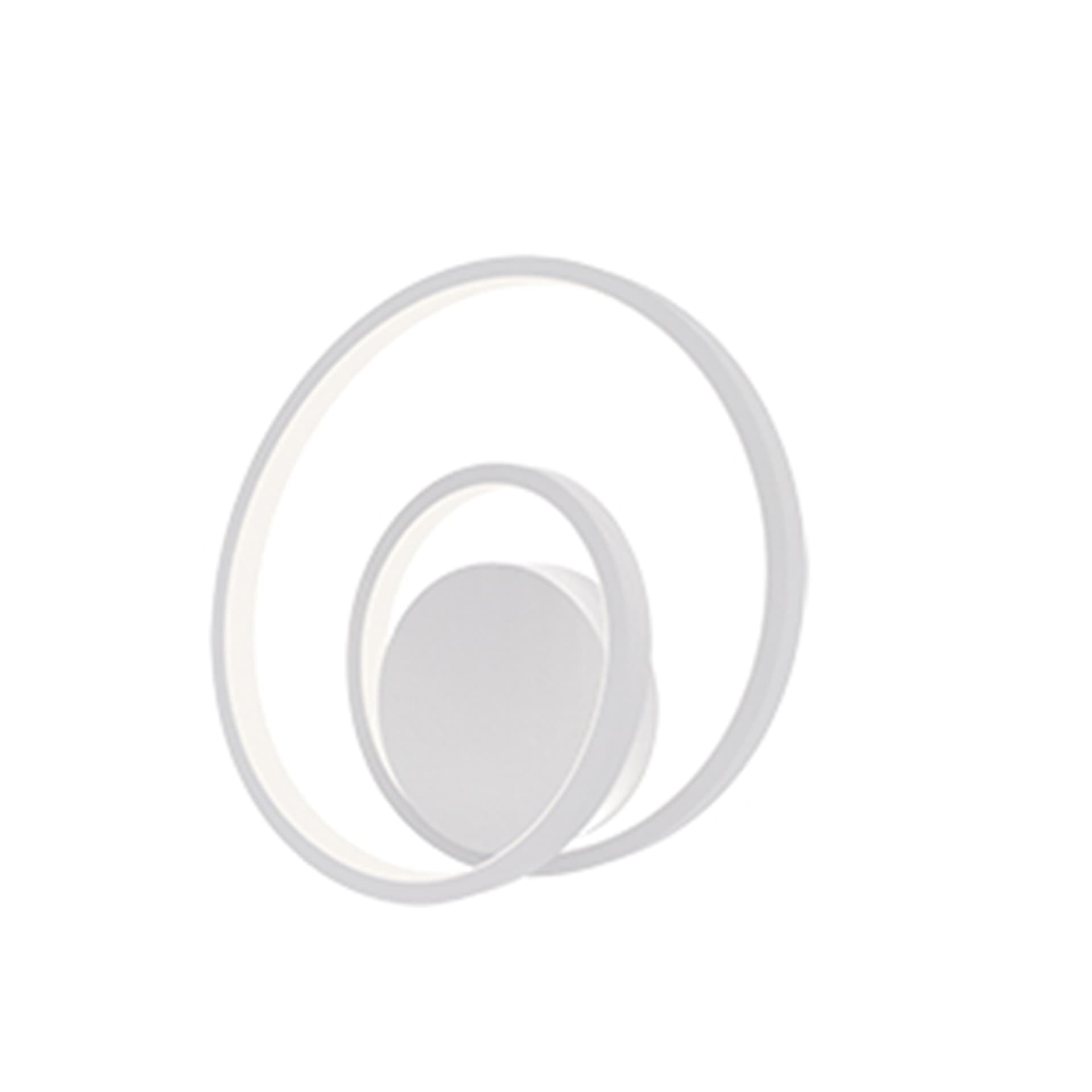 Applique Moderna LED 20W Oro Nero Bianco - 6