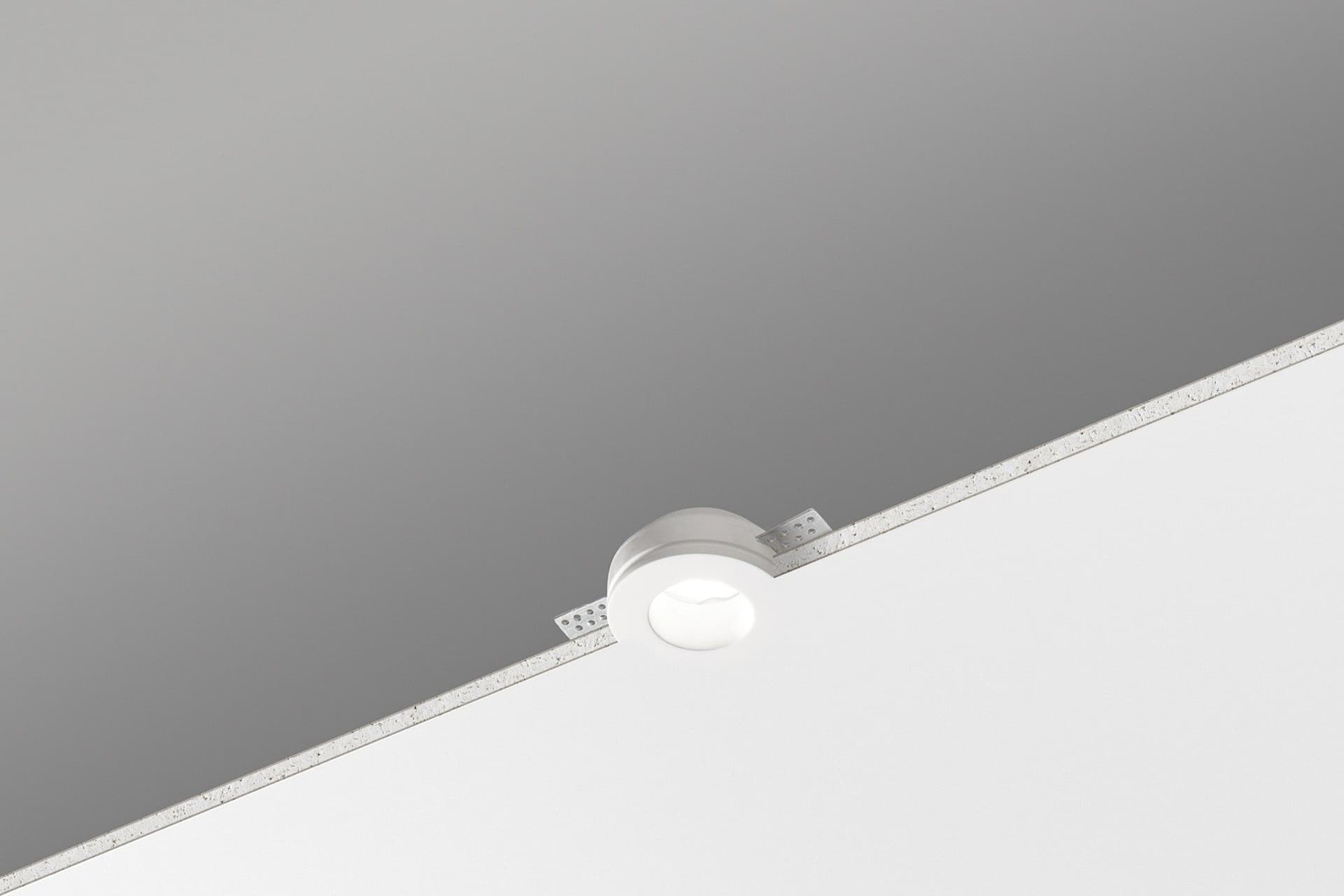 INCASSO MINI BIANCO TONDO 1XGU10 MINI 7X3CM - 2