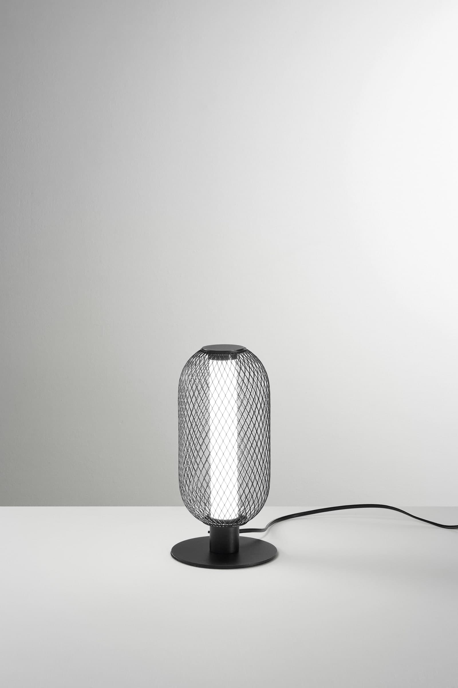 LUME LED INKAS NERO IN METALLO 11W 1260LM CCT 3000/3500/4000K 29X16X16CM - 2