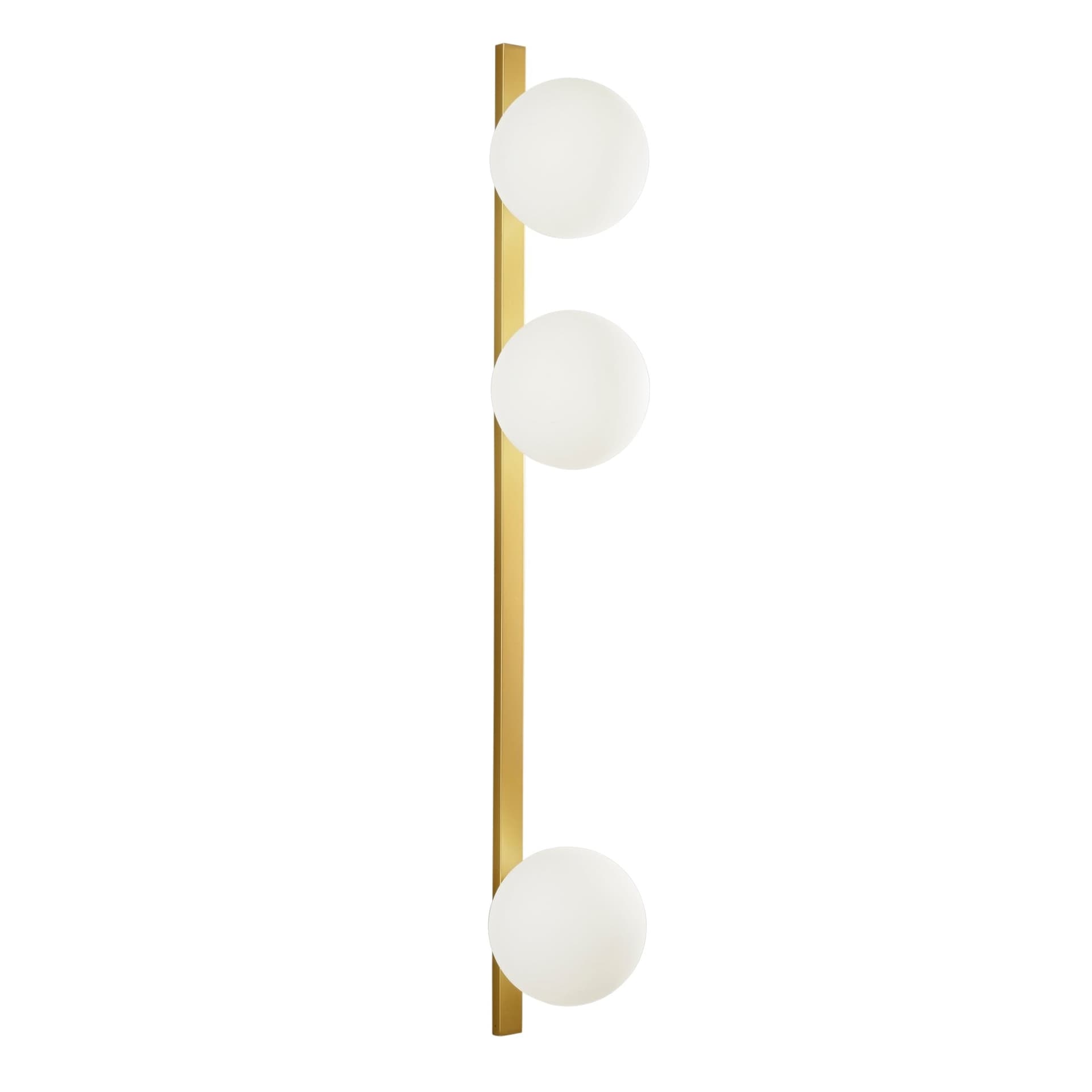 Applique Moderna Verticale Nero o Oro 3XE14 - 3