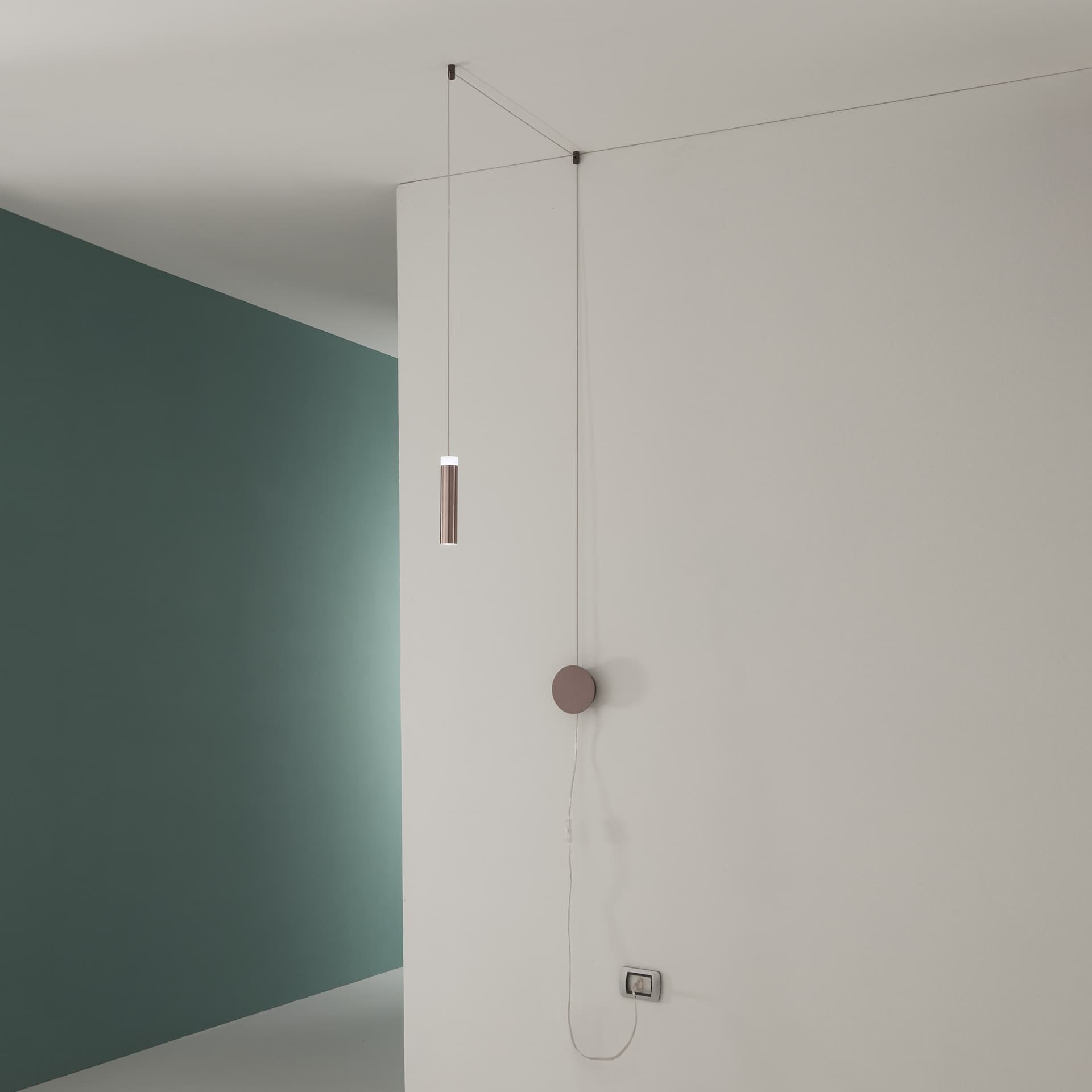 Applique Moderna LED 7W Finitura Bronzo - 2