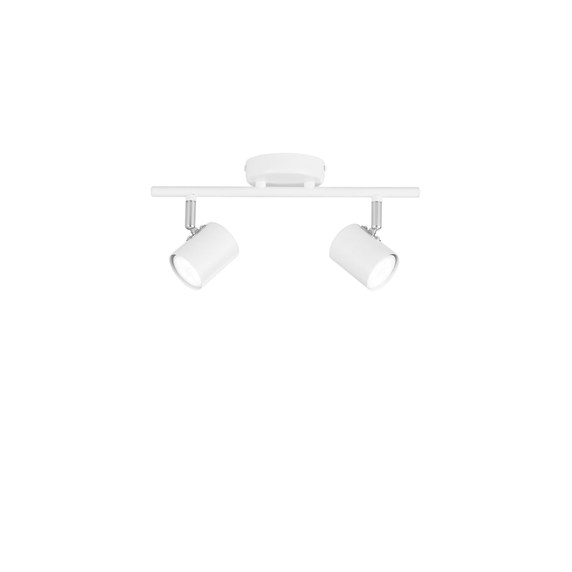 Applique da Soffitto Orientabile Nero o Bianco Moderno 2XGU10 - 1