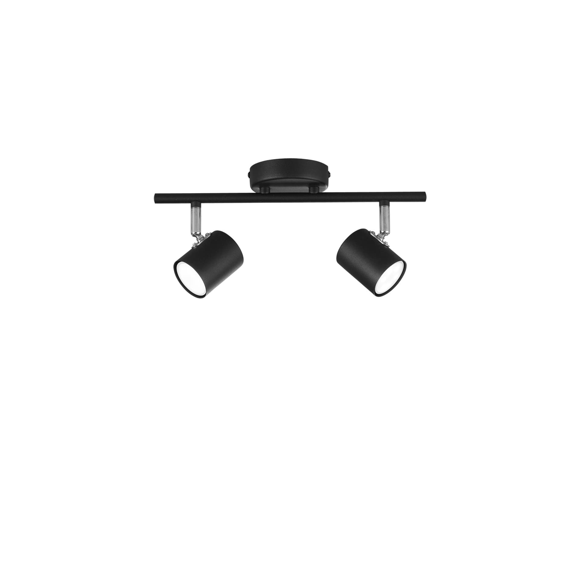 Applique da Soffitto Orientabile Nero o Bianco Moderno 2XGU10 - 3