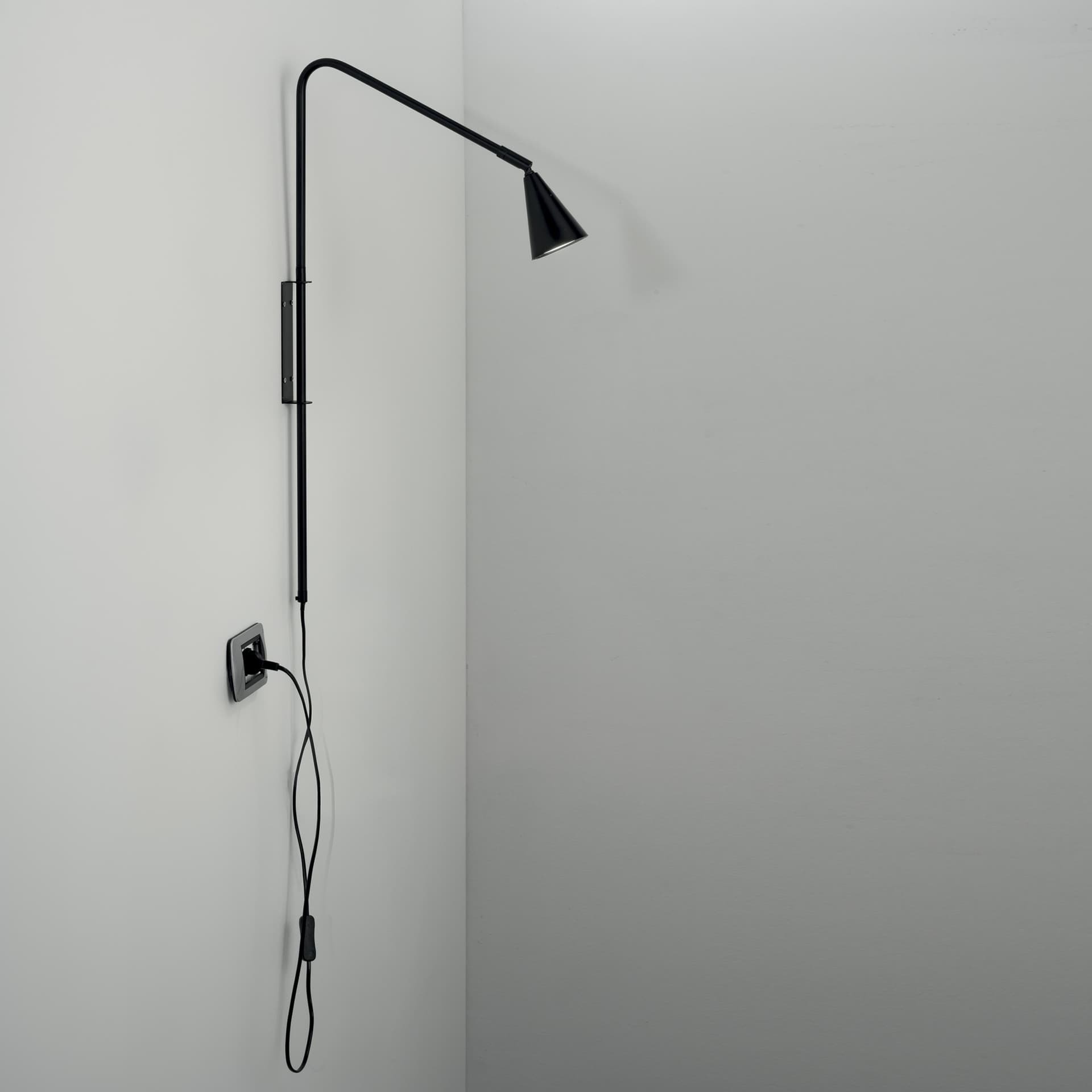 Applique Moderna da Parete in Oro, Bianco o Nero - 8