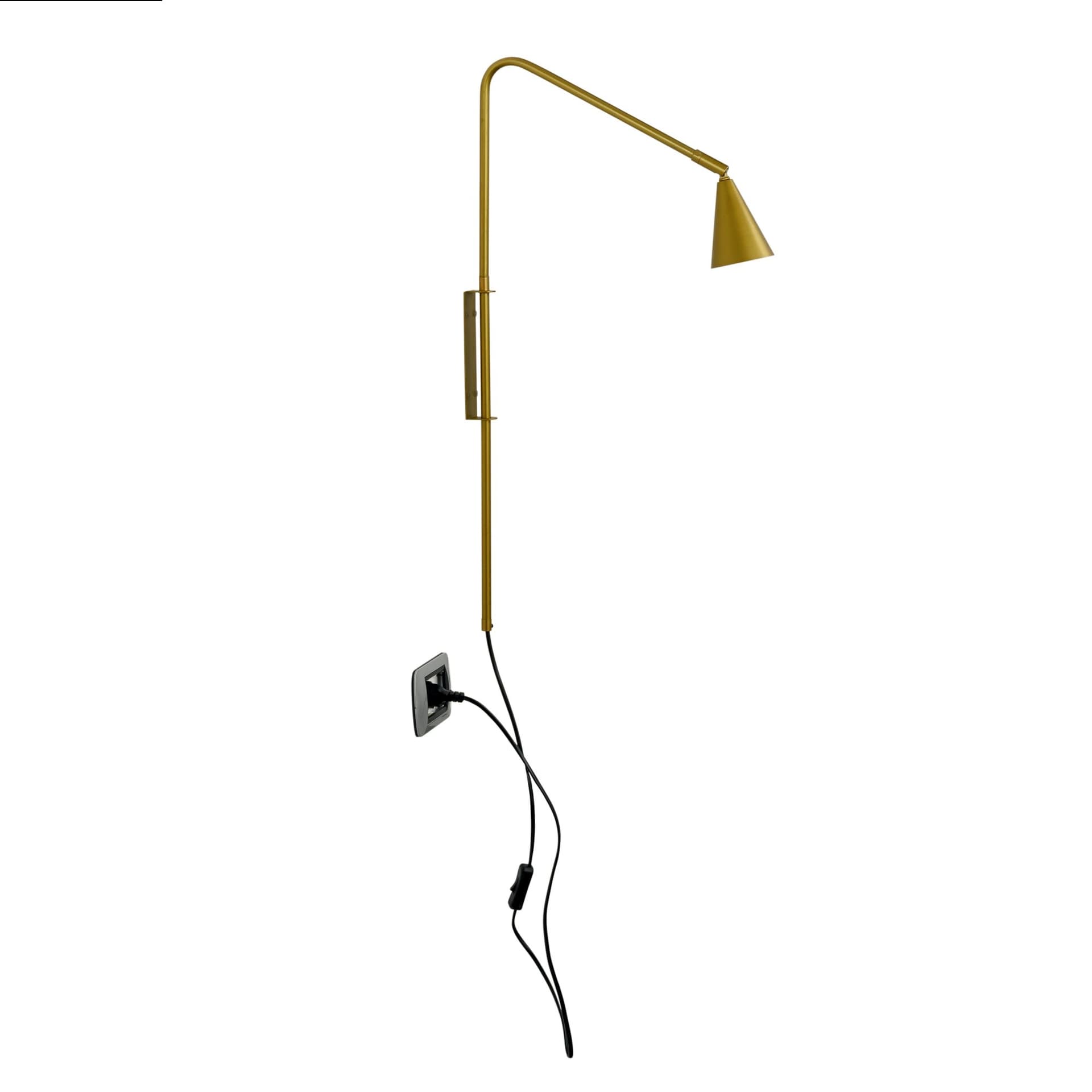 Applique Moderna da Parete in Oro, Bianco o Nero - 9