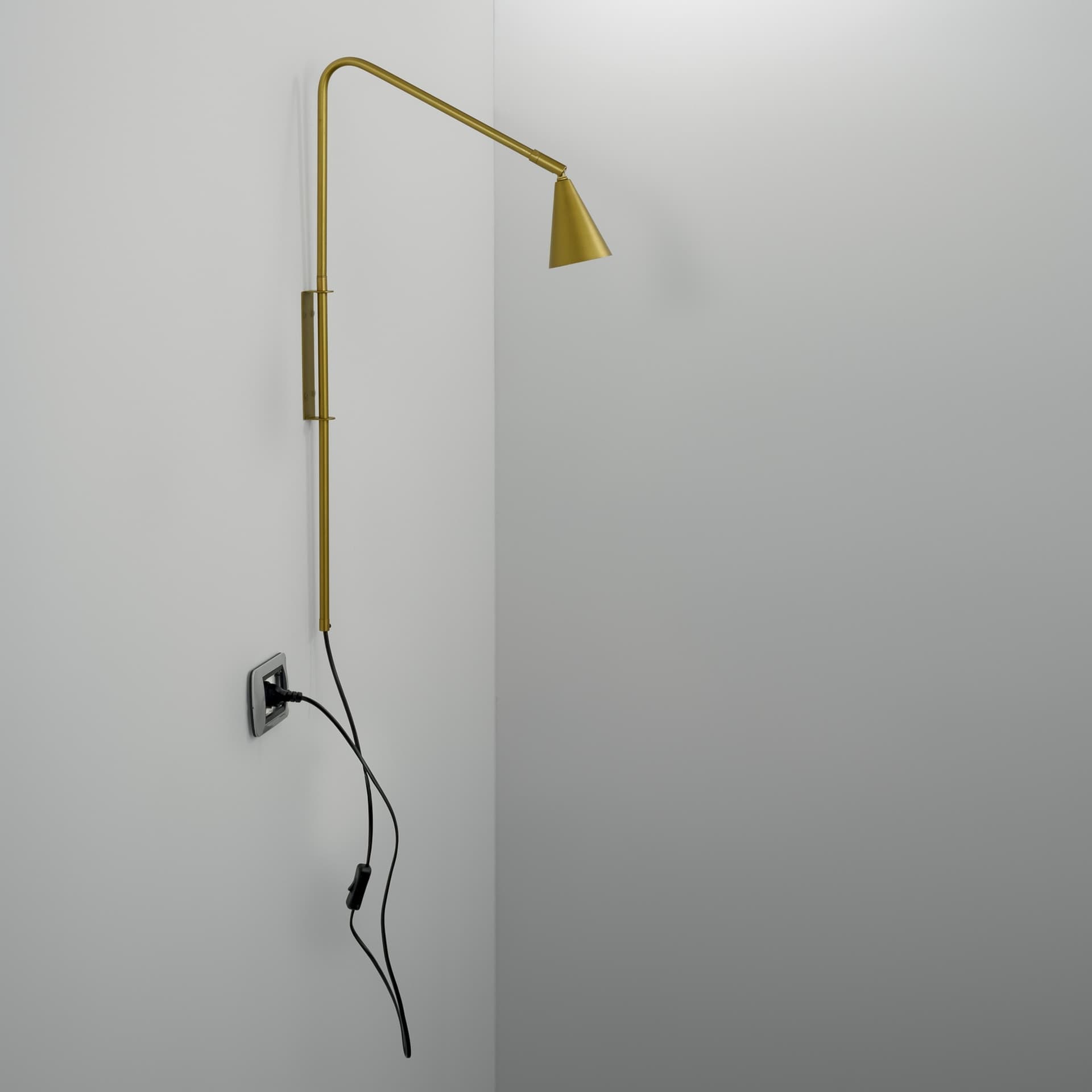 Applique Moderna da Parete in Oro, Bianco o Nero - 2