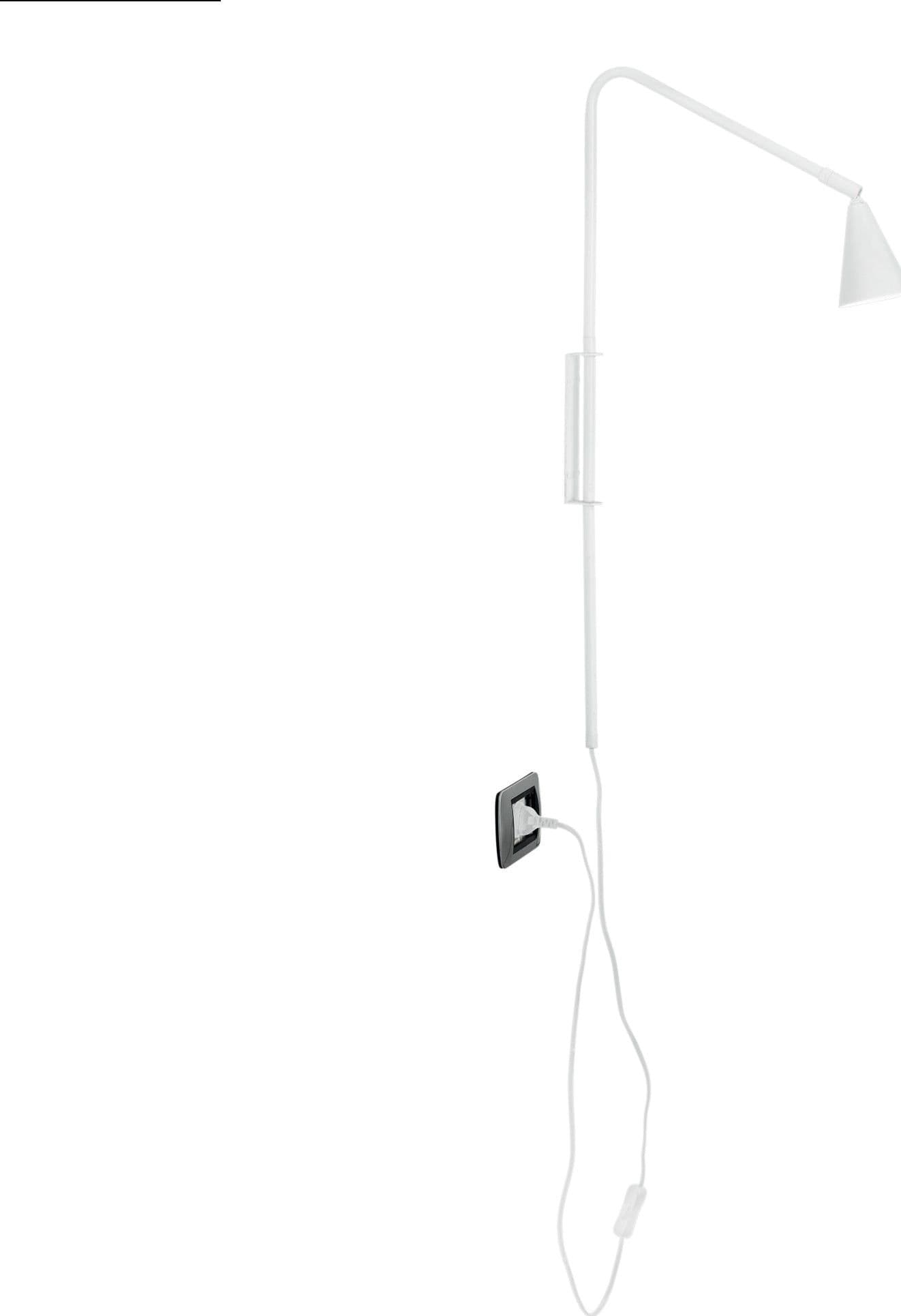 Applique Moderna da Parete in Oro, Bianco o Nero - 3