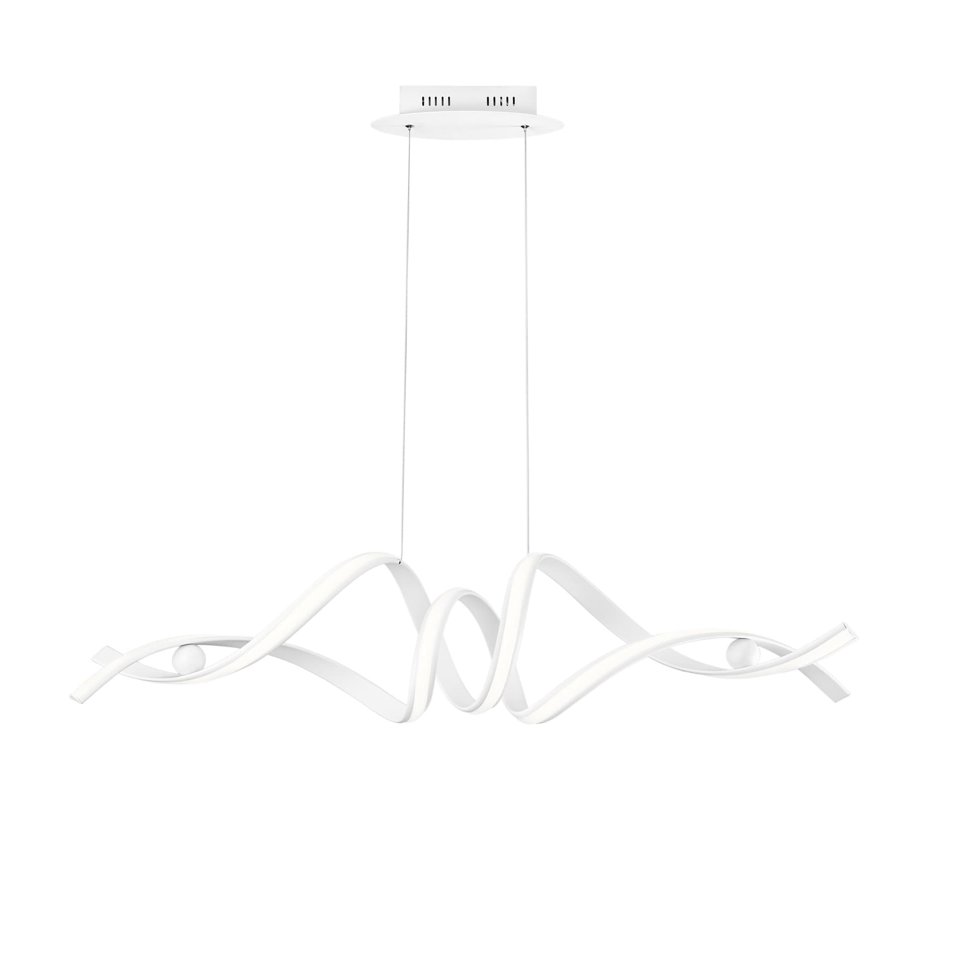 SOSPENSIONE LED MYSTRAL BIANCA 60W 8740LM CCT 115X30X124CM