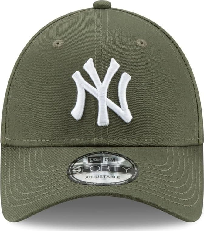 New Era York Yankees 9forty Adjustable cap League Essentials Olive Med - One-Size - 2