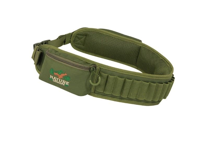 Marsupio Cartuccera Calibro 12 e 20, Verde - 3