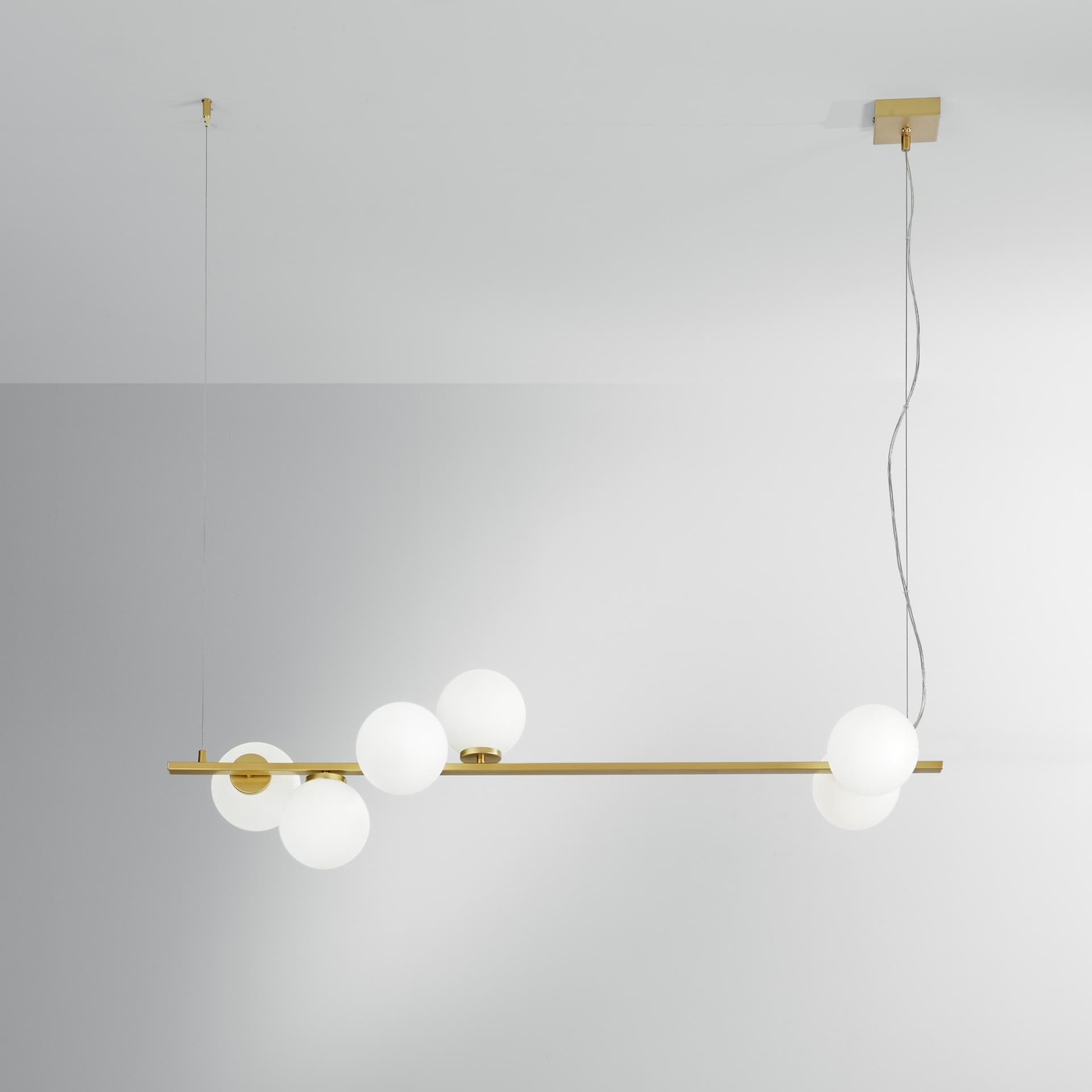 SOSPENSIONE ENOIRE ORO 6XE14 120X12X150CM - 2