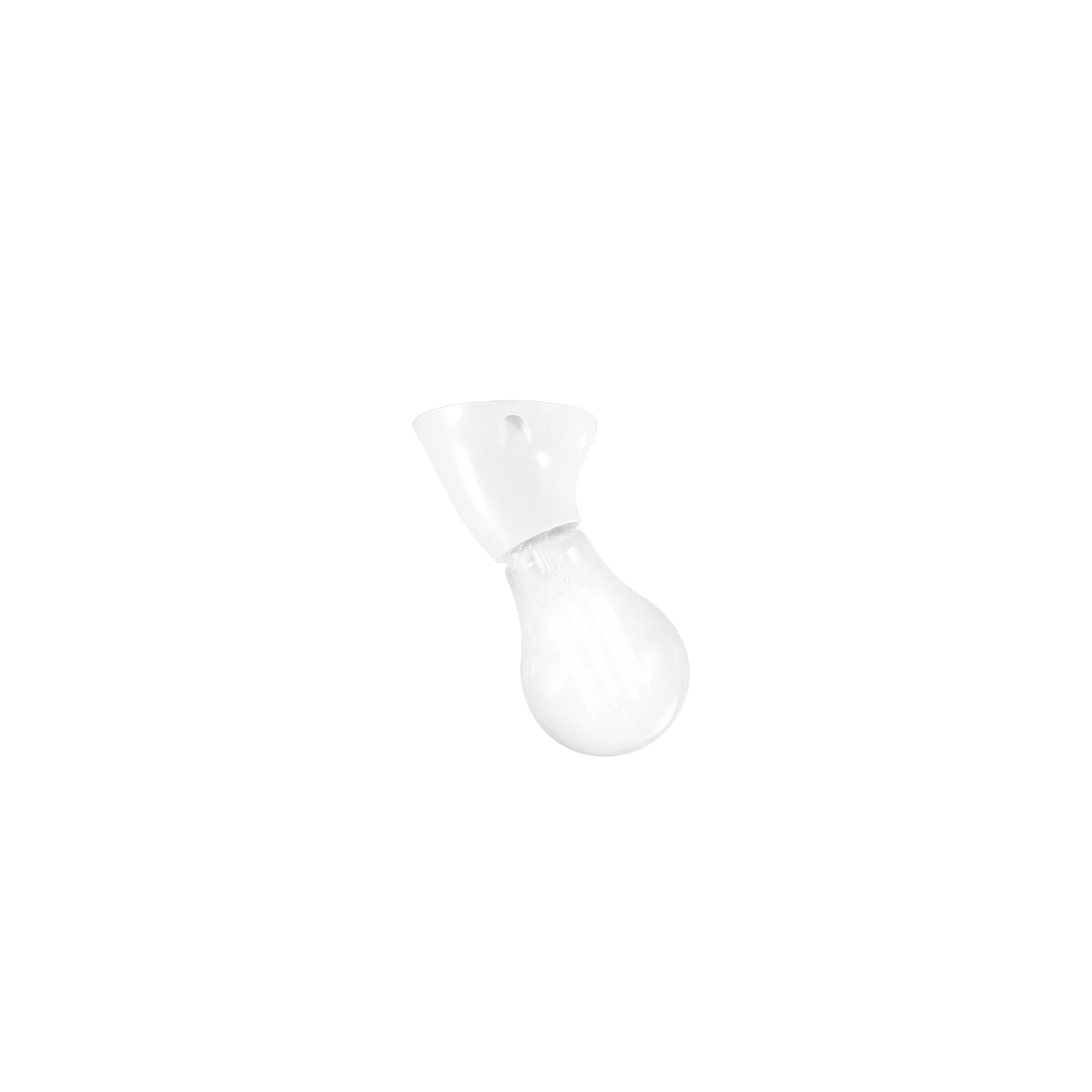 PORTALAMPADE DOUBLEU WO BIANCO 1XE27 7,5X5,7CM