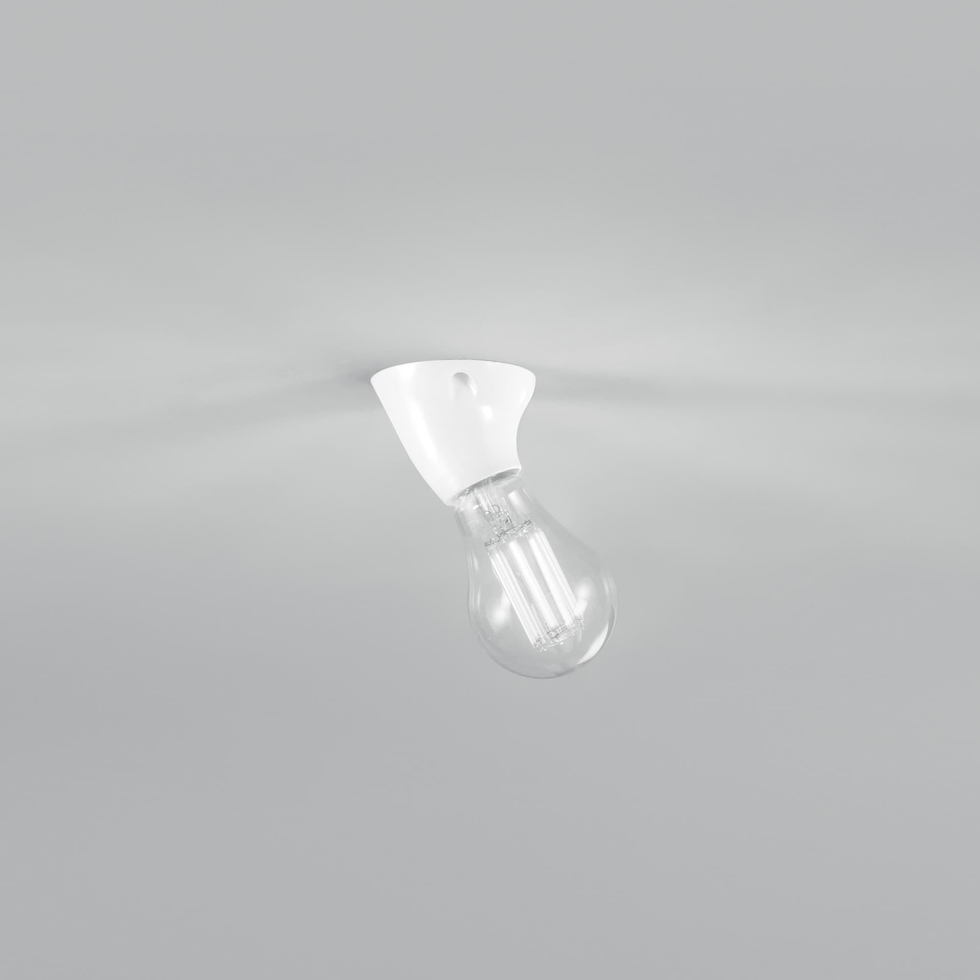 PORTALAMPADE DOUBLEU WO BIANCO 1XE27 7,5X5,7CM - 2